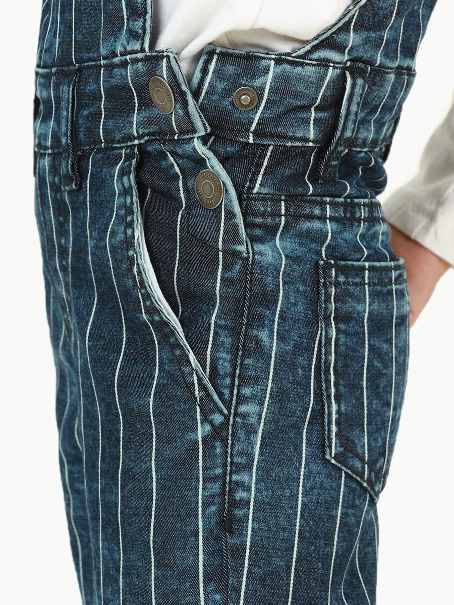 Girl's Blue Dungaree - EGTDD22-001 - Image 5