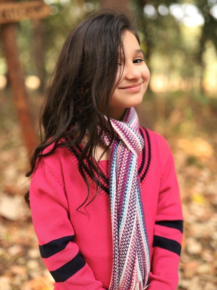 Girl's Bright Pink Frock - EGTF20W-003 - Image 2