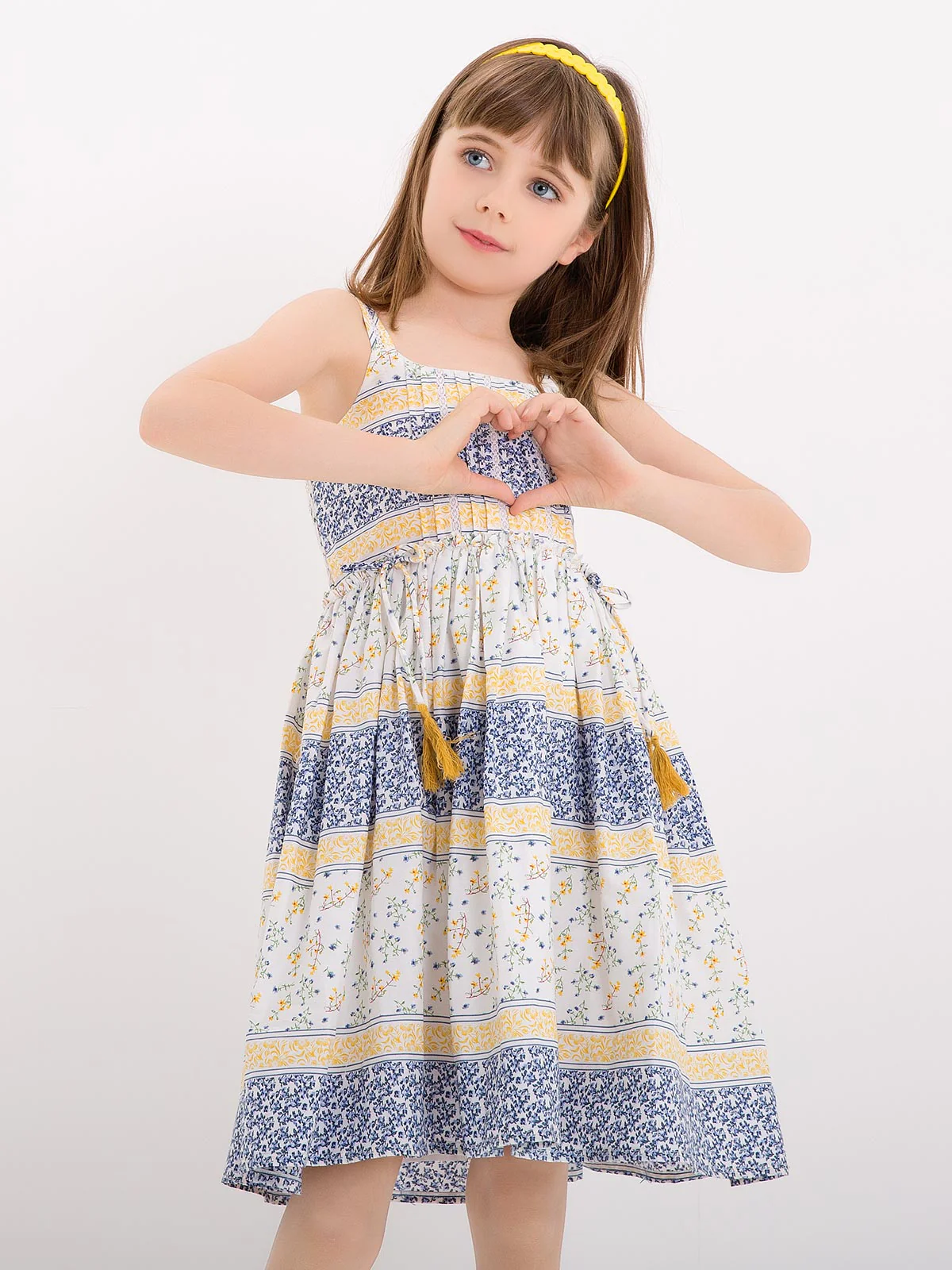 Girls White Frock - EGTFW18S-021 - Image 2