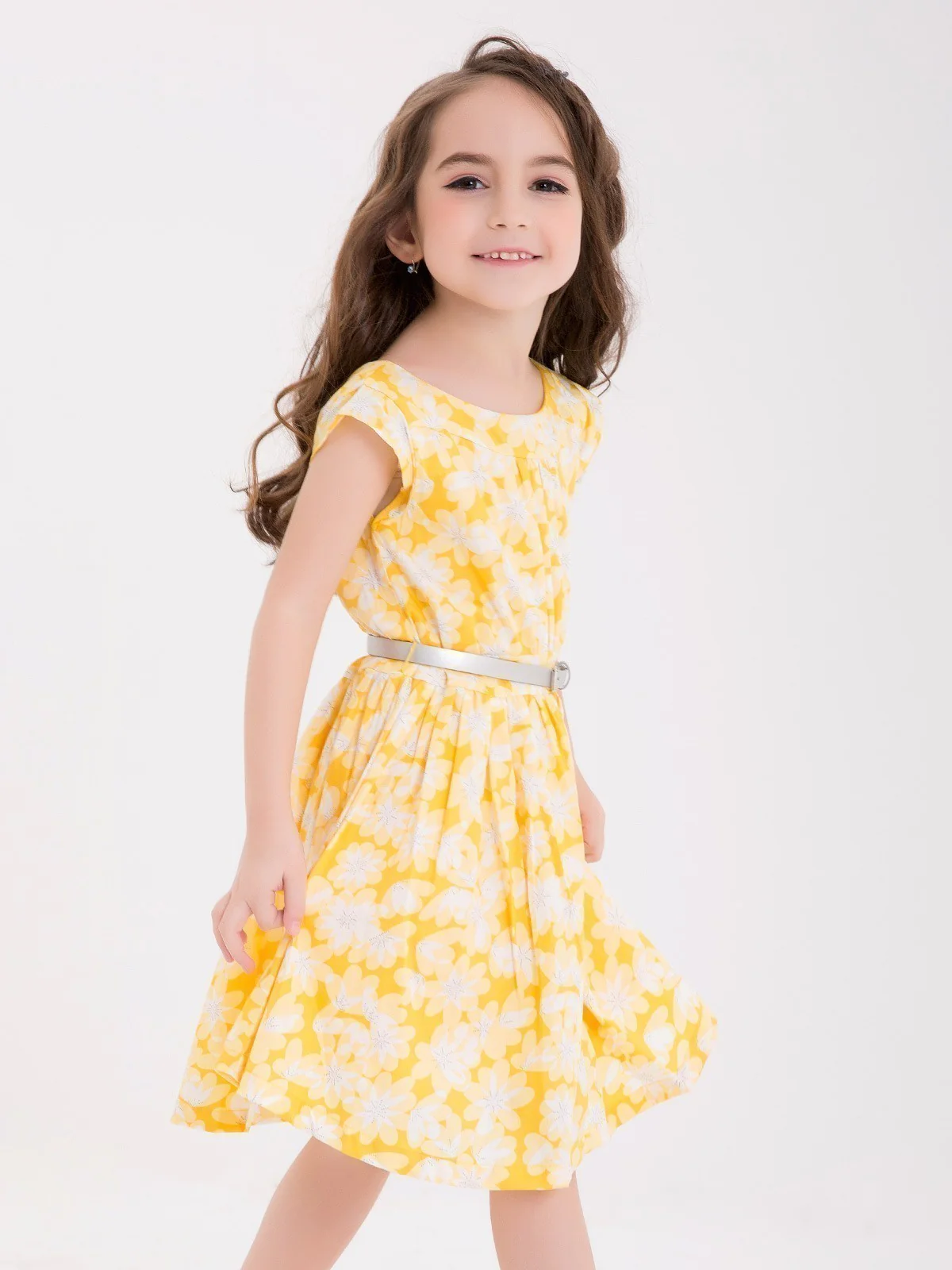Girl's Yellow Frock - EGTFW18S-022 - Image 2