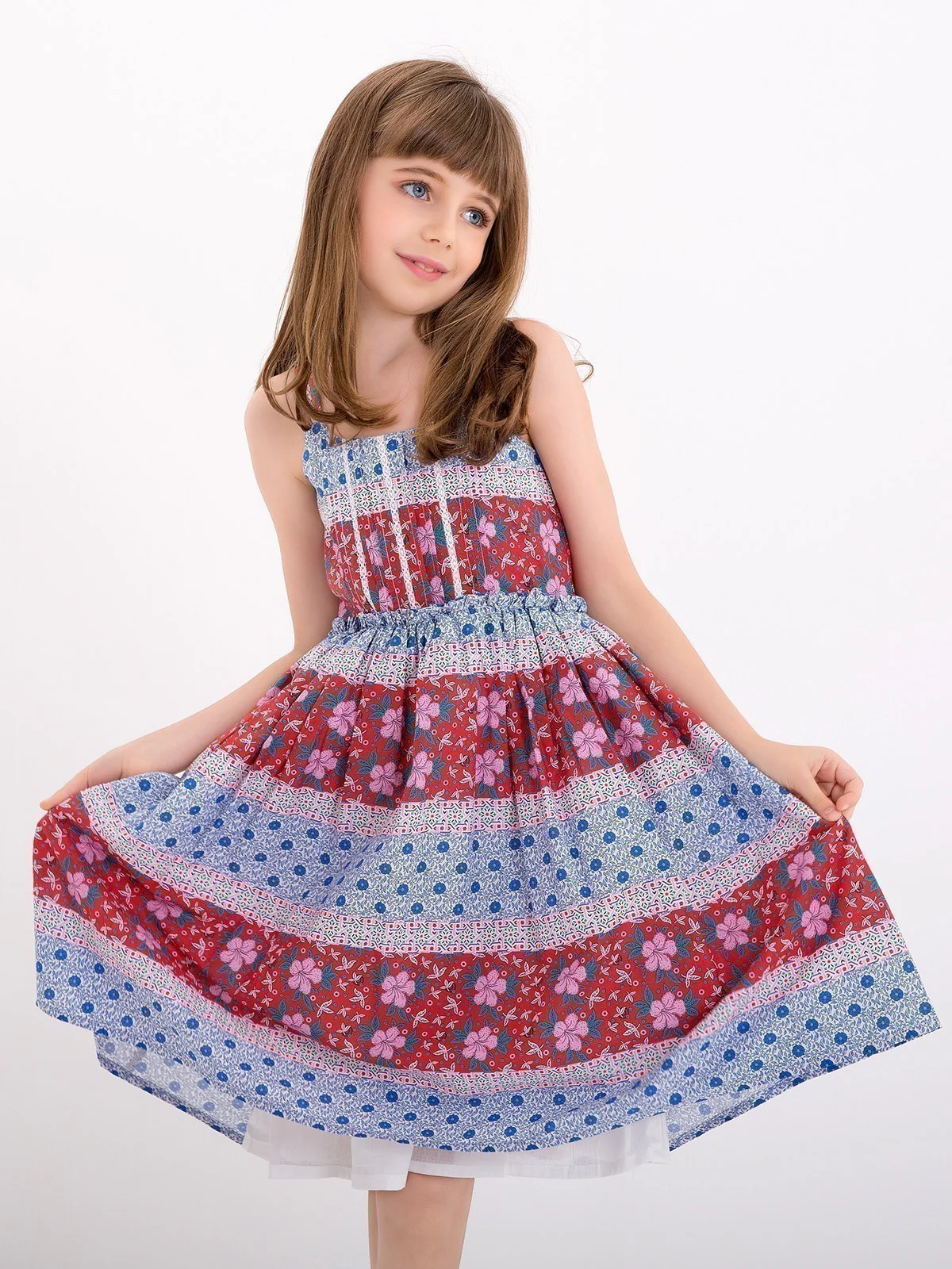 Girl's Blue Frock - EGTFW18S-024 - Image 2