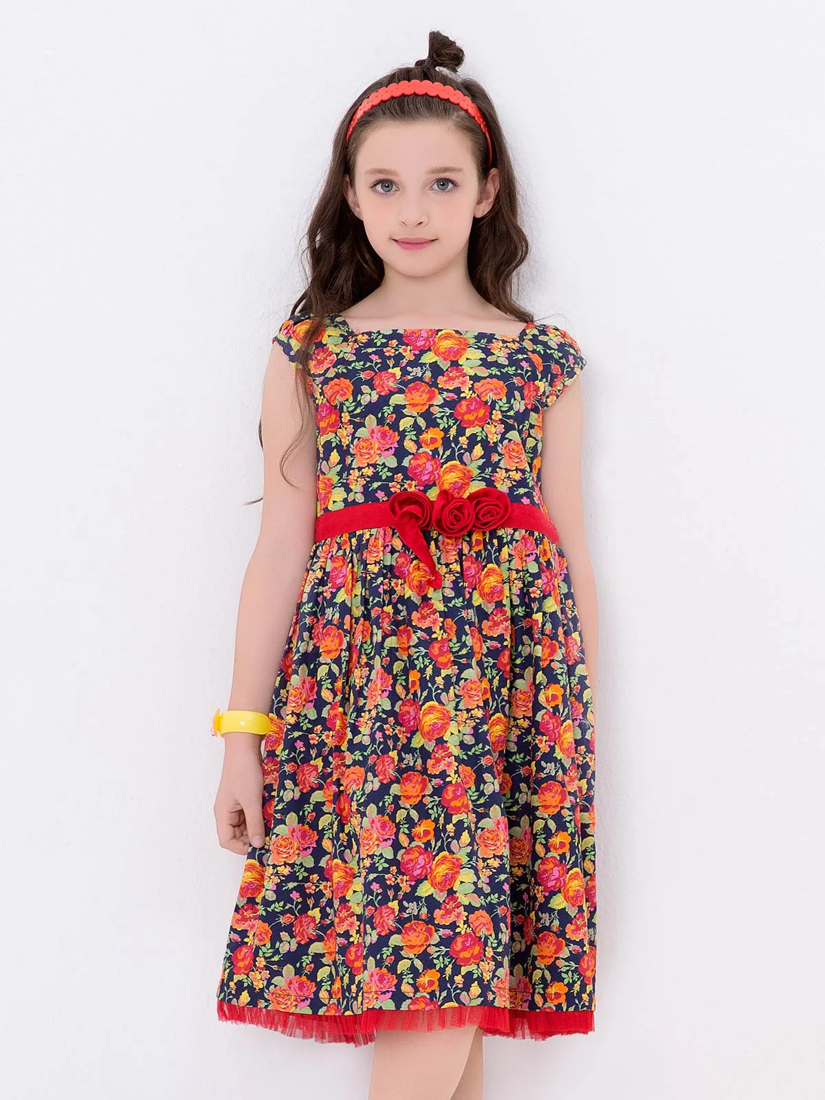 Girl's Multi Frock - EGTFW18S-040 - Image 2