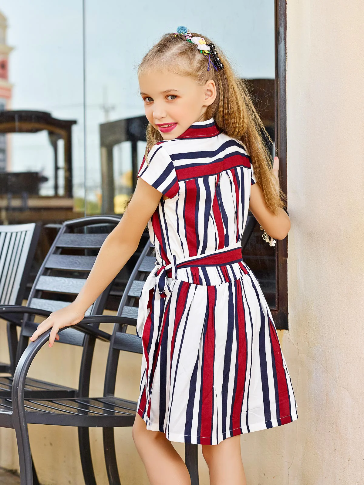 Girl's Off White Frock - EGTFW18S-075 - Image 3