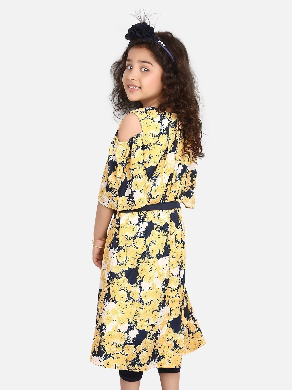 Girl's Yellow Frock - EGTFW19S-069 - Image 3