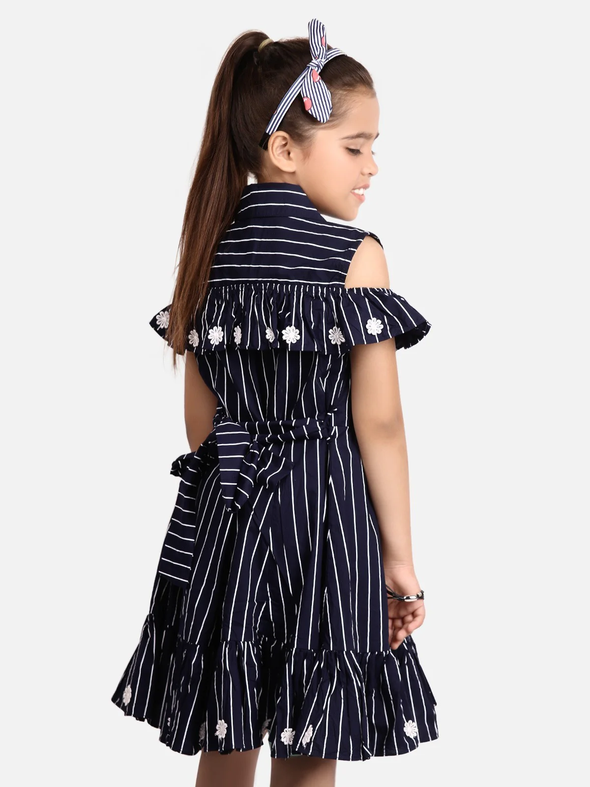 Girl's Blue Frock - EGTFW19S-148 - Image 4