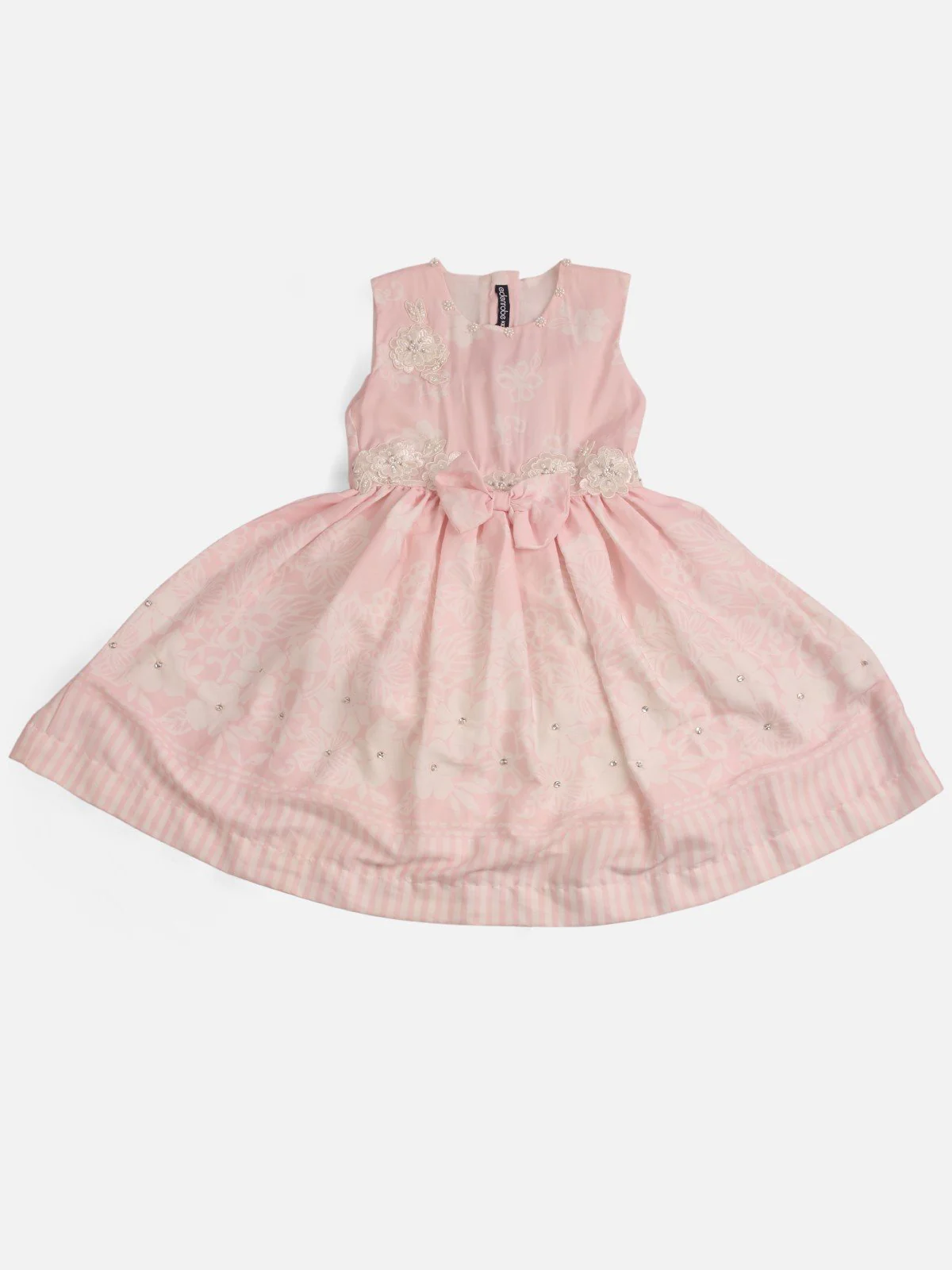 Girl's Bright Pink Frock - EGTFW19S-160 - Image 2