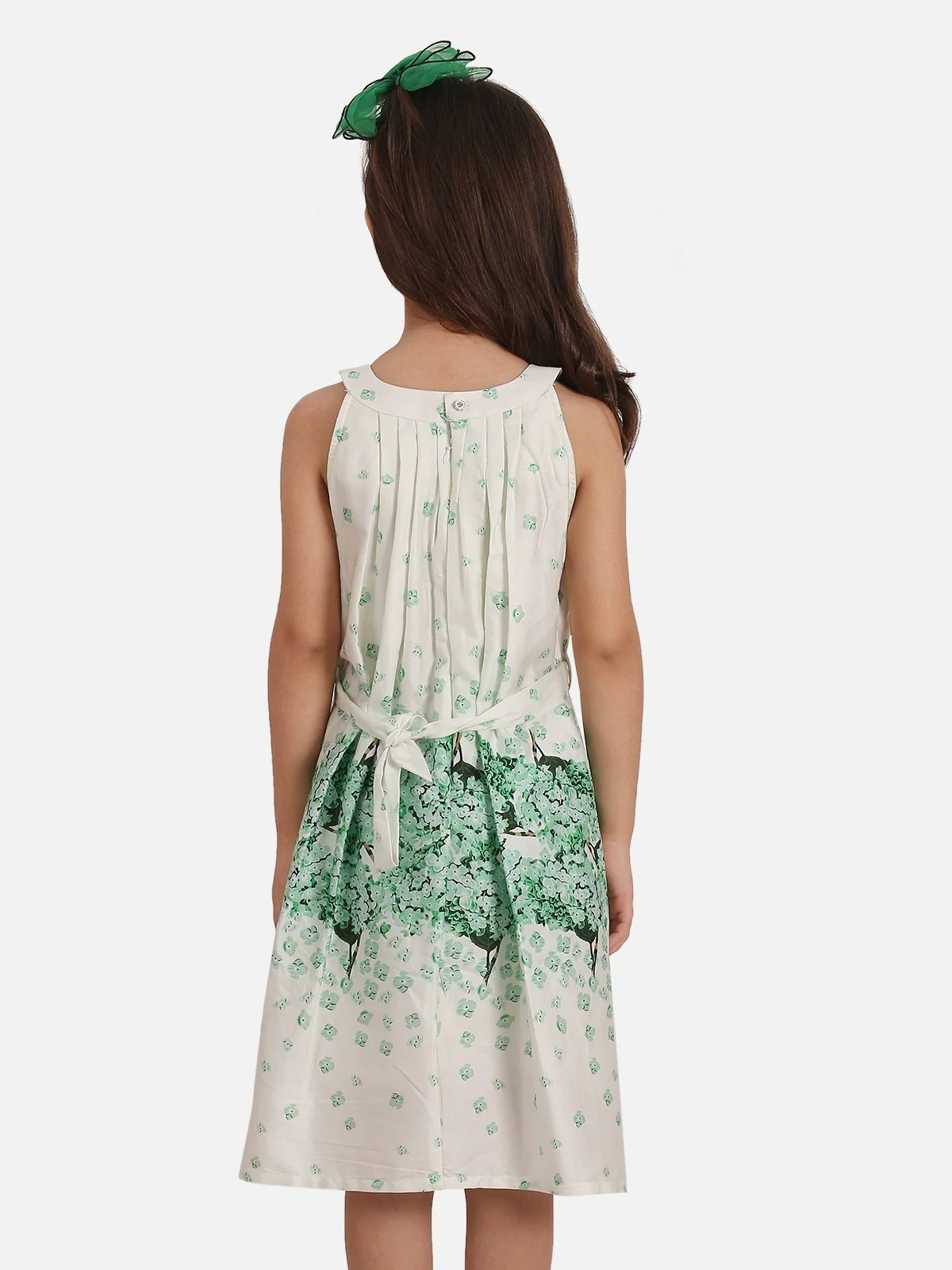 Girl's Green Frock - EGTFW19S-205 - Image 2