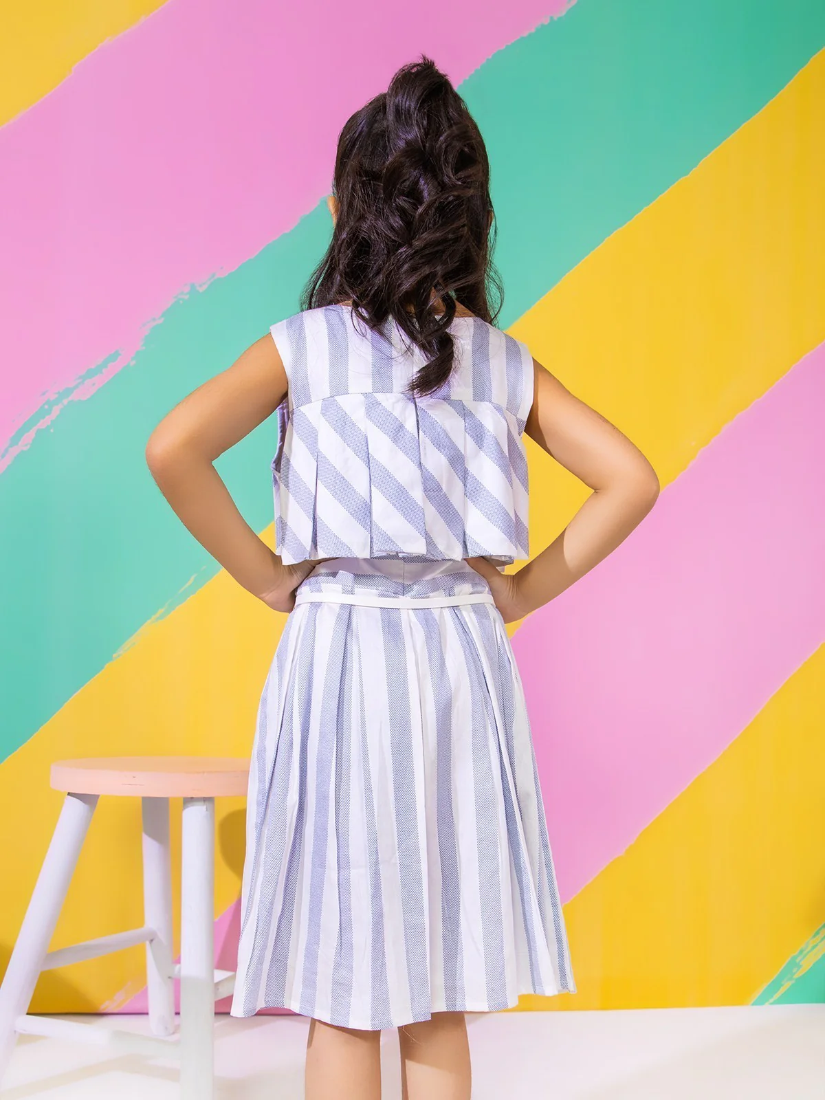 Girl's White Frock - EGTFW19S-209 - Image 2
