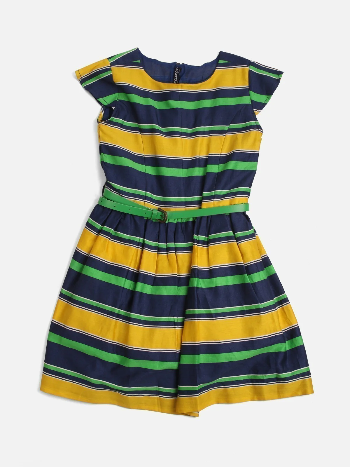 Girl's Blue Multi Frock - EGTFW19S-216 - Image 3