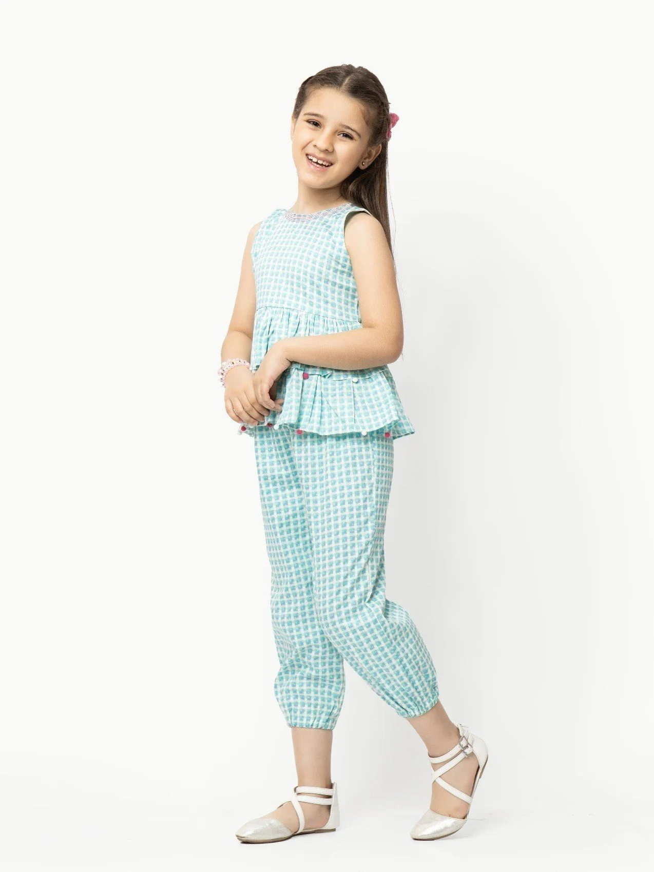 Girl's Mint Green Frock - EGTFW21S-278 - Image 3