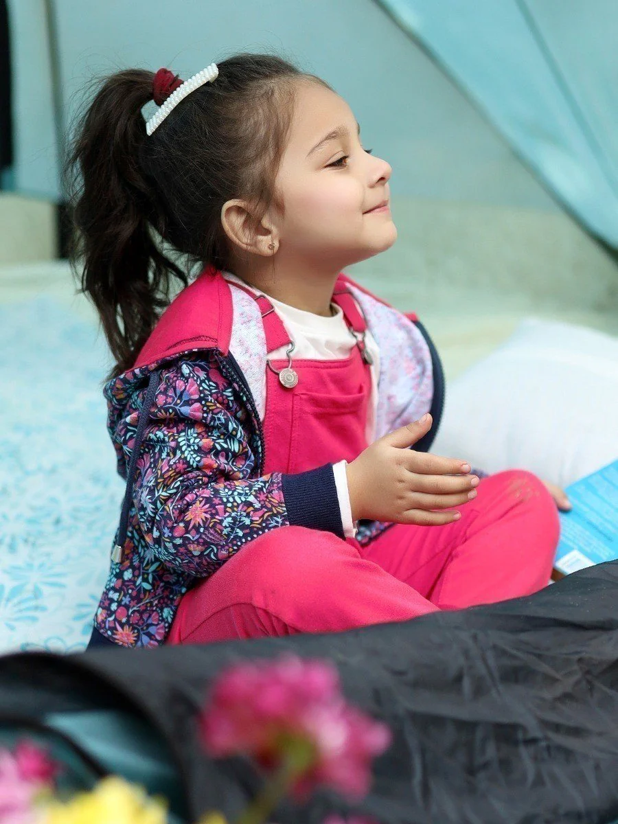 Girl's Blue Multi Hoodie - EGTH20-002 - Image 3