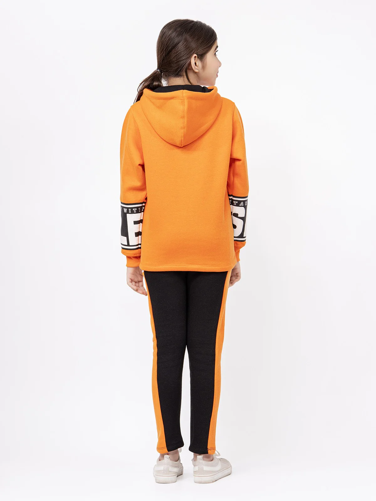 Girl's Orange Tracksuit - EGTH21-002 - Image 6