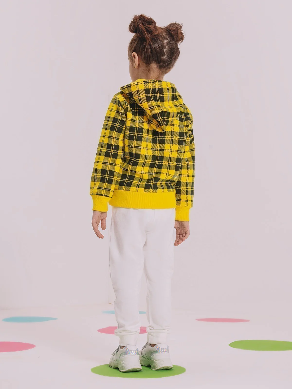Girl's Yellow Hoodie - EGTH21-004 - Image 3
