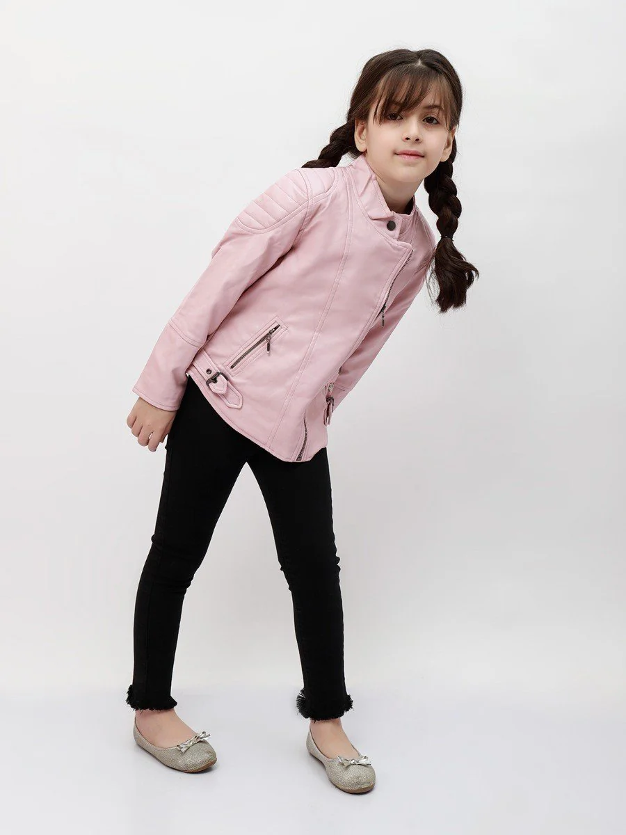 Girl's Bright Pink Jacket - EGTJ19-13021 - Image 2