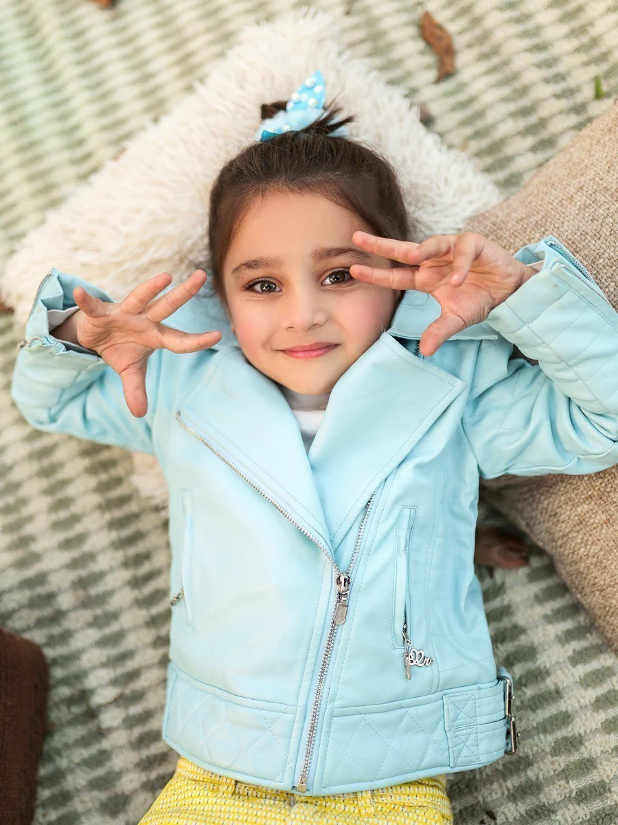 Girl's Light Blue Jacket - EGTJ19-13022 - Image 2