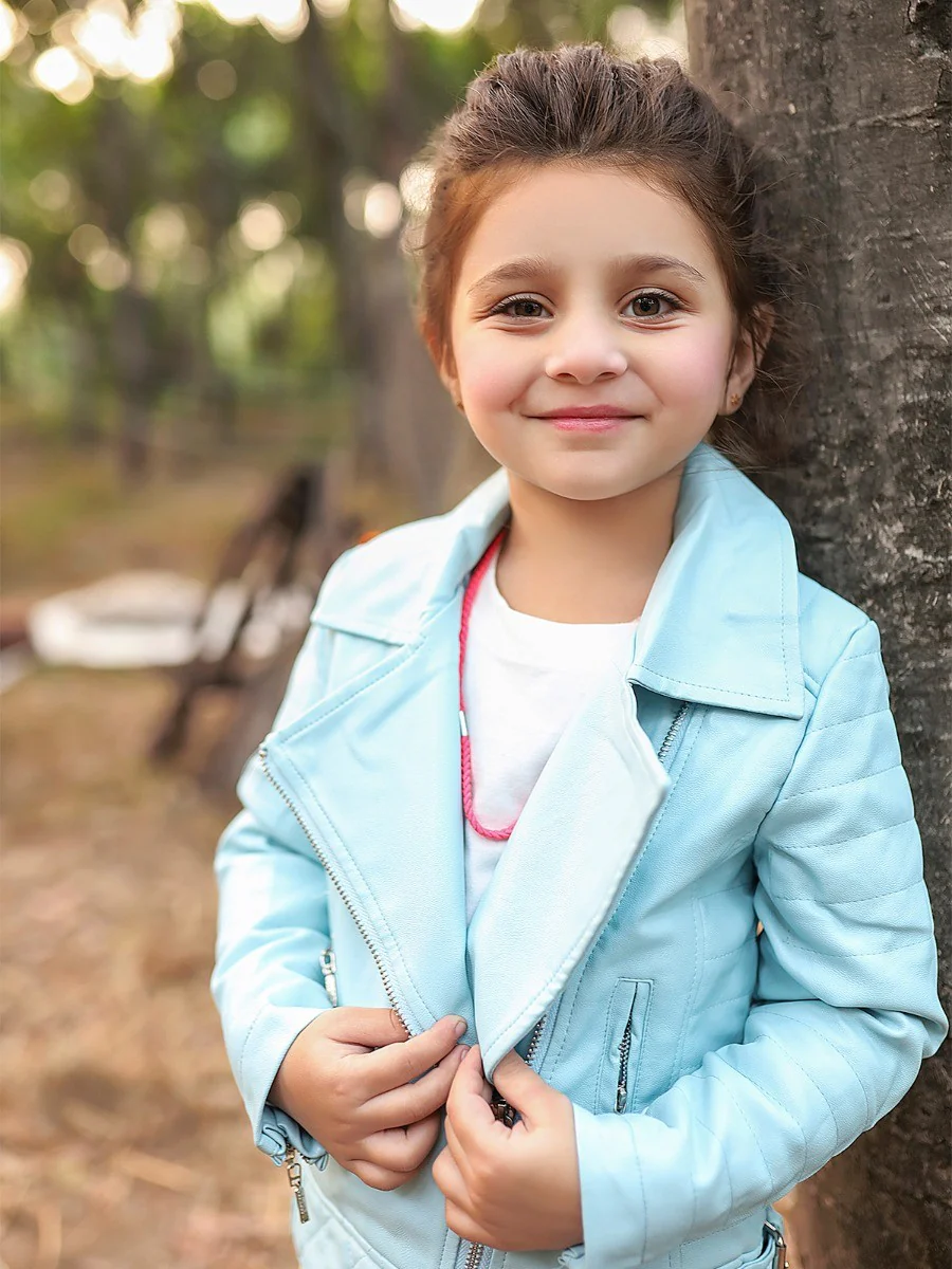 Girl's Light Blue Jacket - EGTJ19-13022 - Image 4