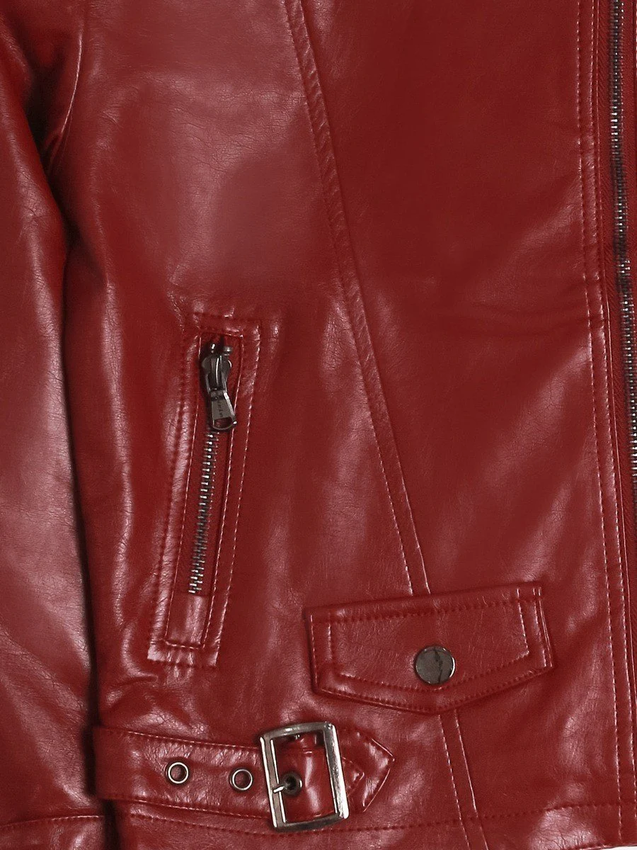 Girl's Burgundy Jacket - EGTJ19-13028 - Image 2