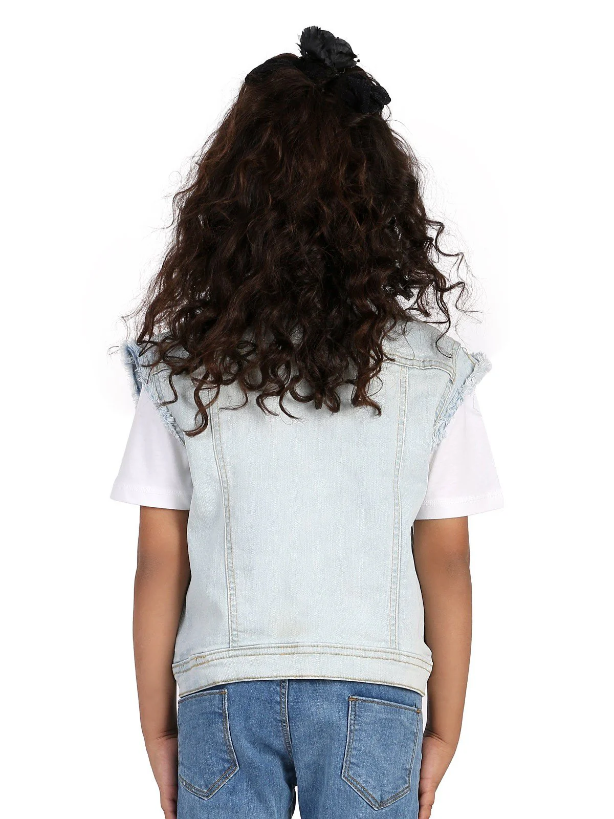 Girl's Ice Blue Jacket - EGTJD19-002 - Image 2