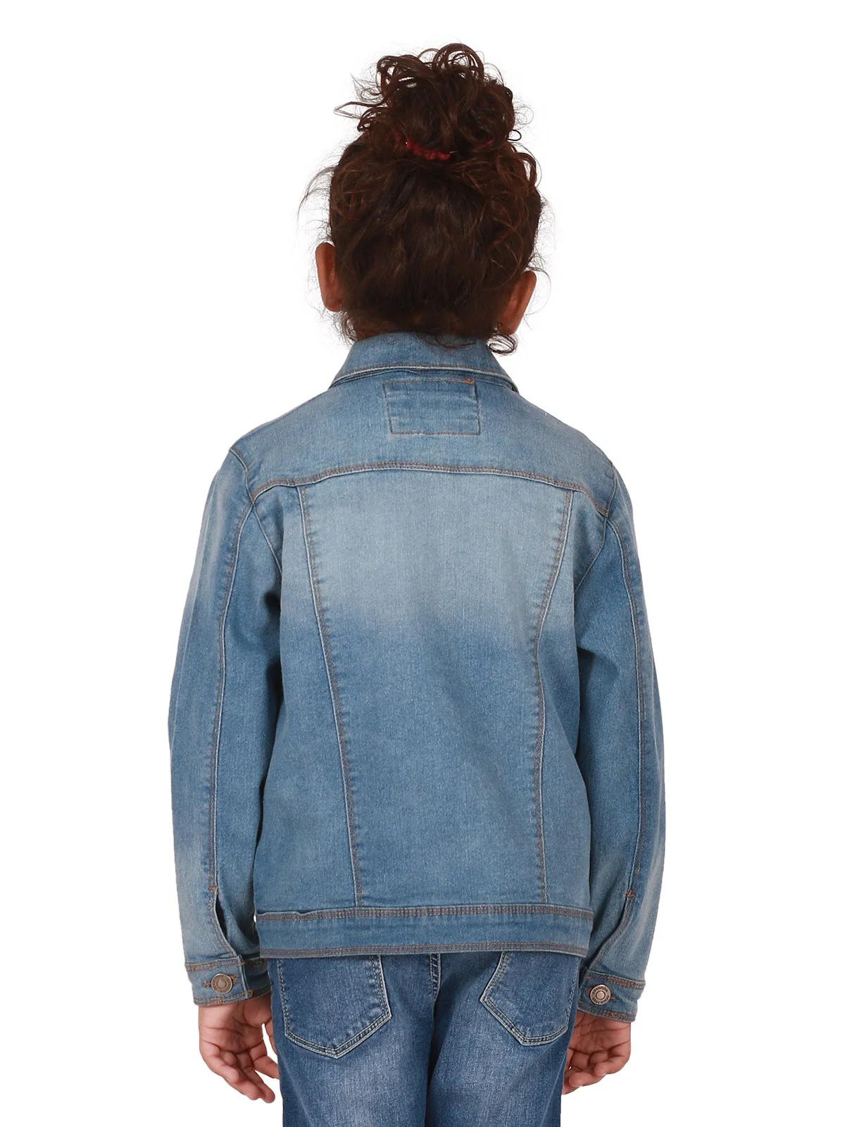 Girl's Blue Denim Jacket - EGTJD19-004 - Image 3
