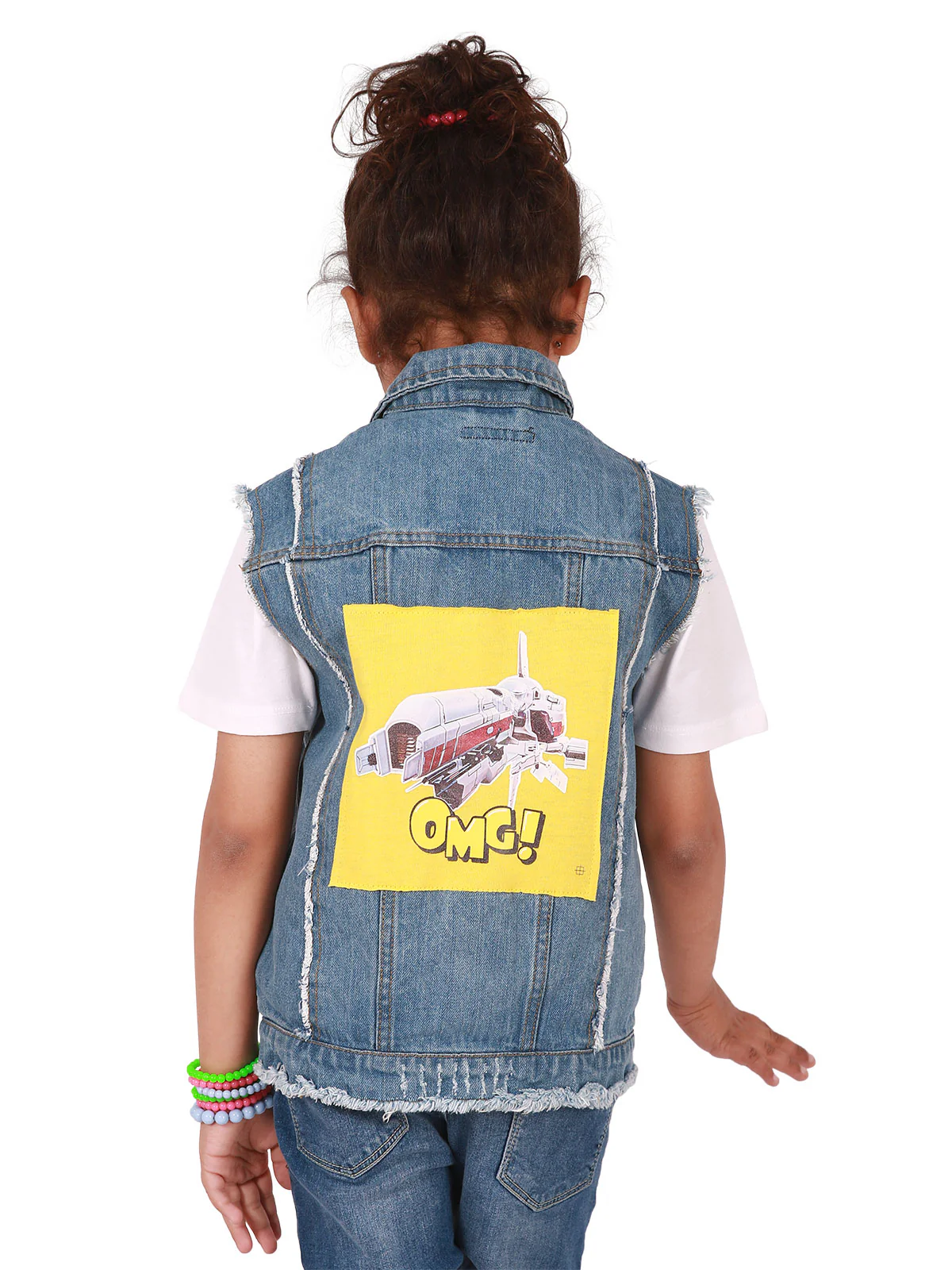 Girl's Light Blue Jacket - EGTJD19-005 - Image 2