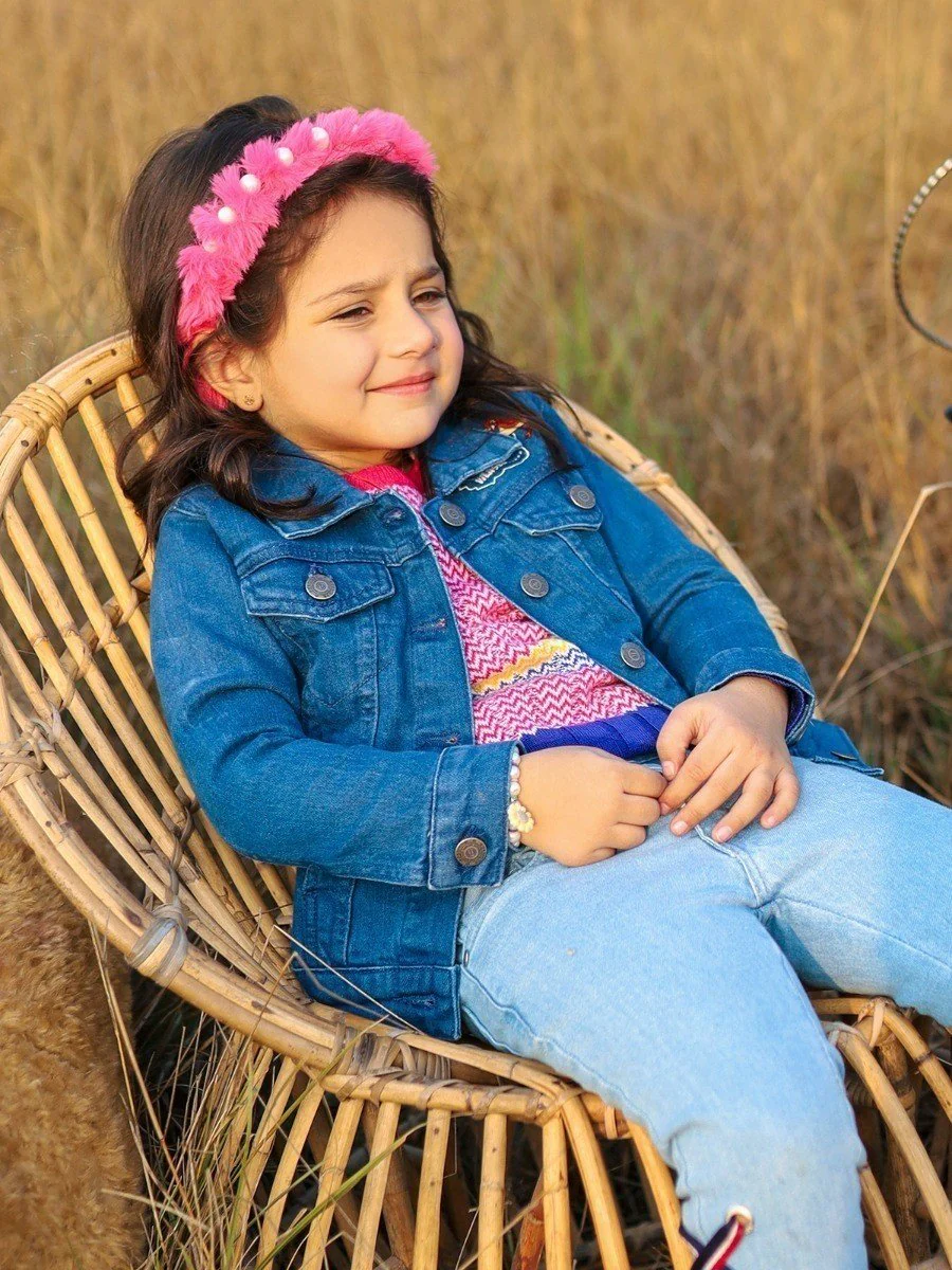 Girl's Denim Blue Jacket - EGTJD20-001 - Image 2