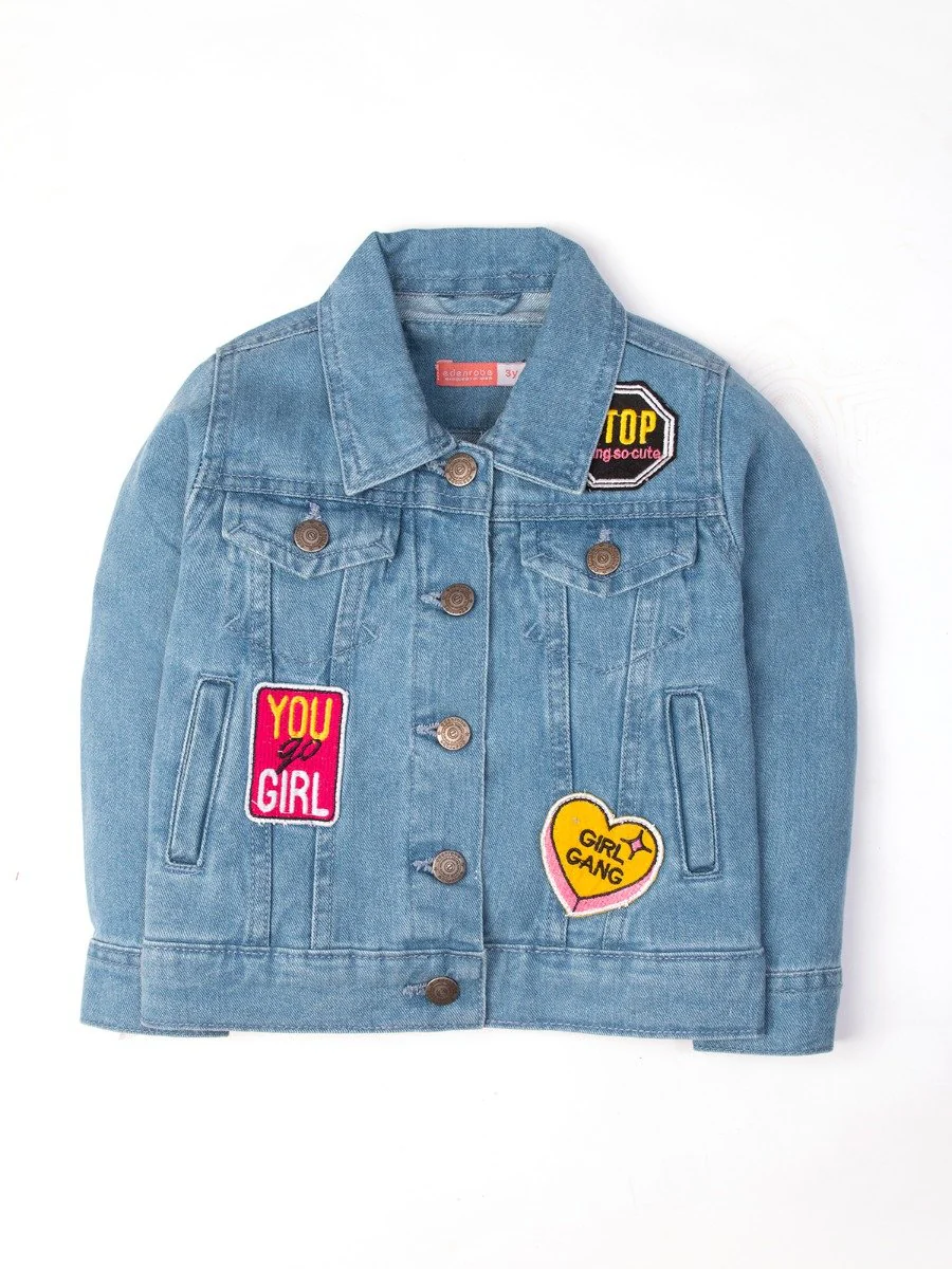 Girl's Blue Jacket - EGTJD20-002