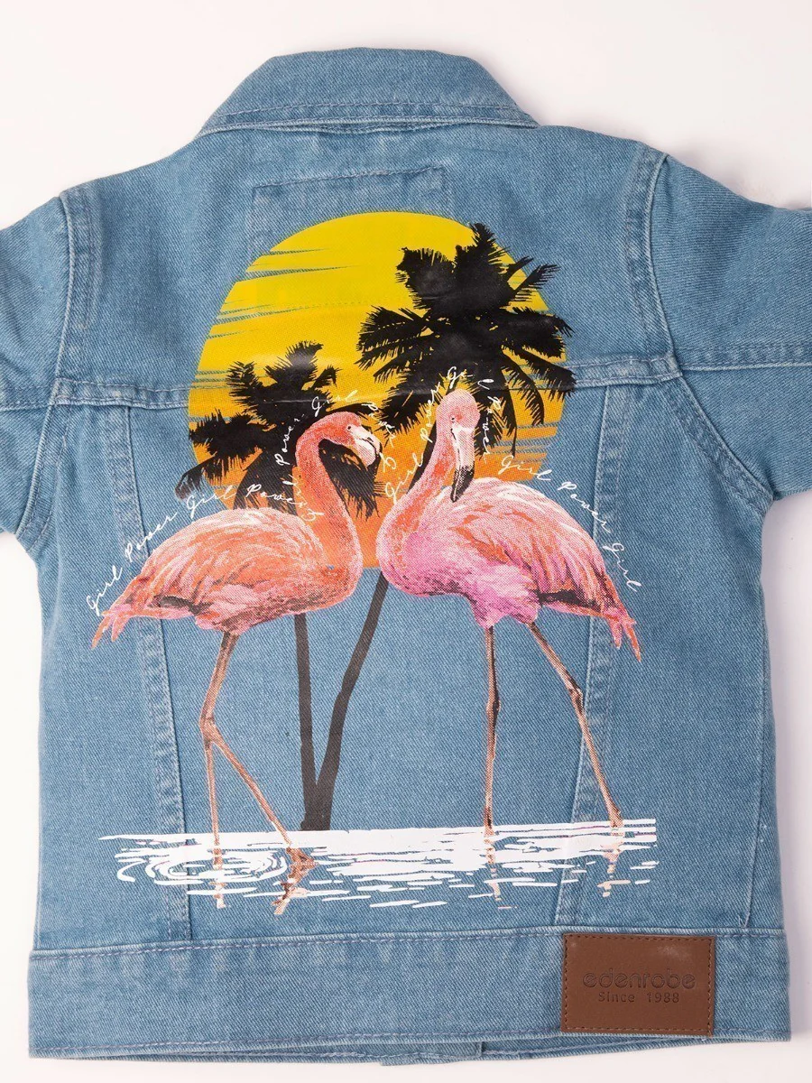 Girl's Blue Jacket - EGTJD20-002 - Image 2