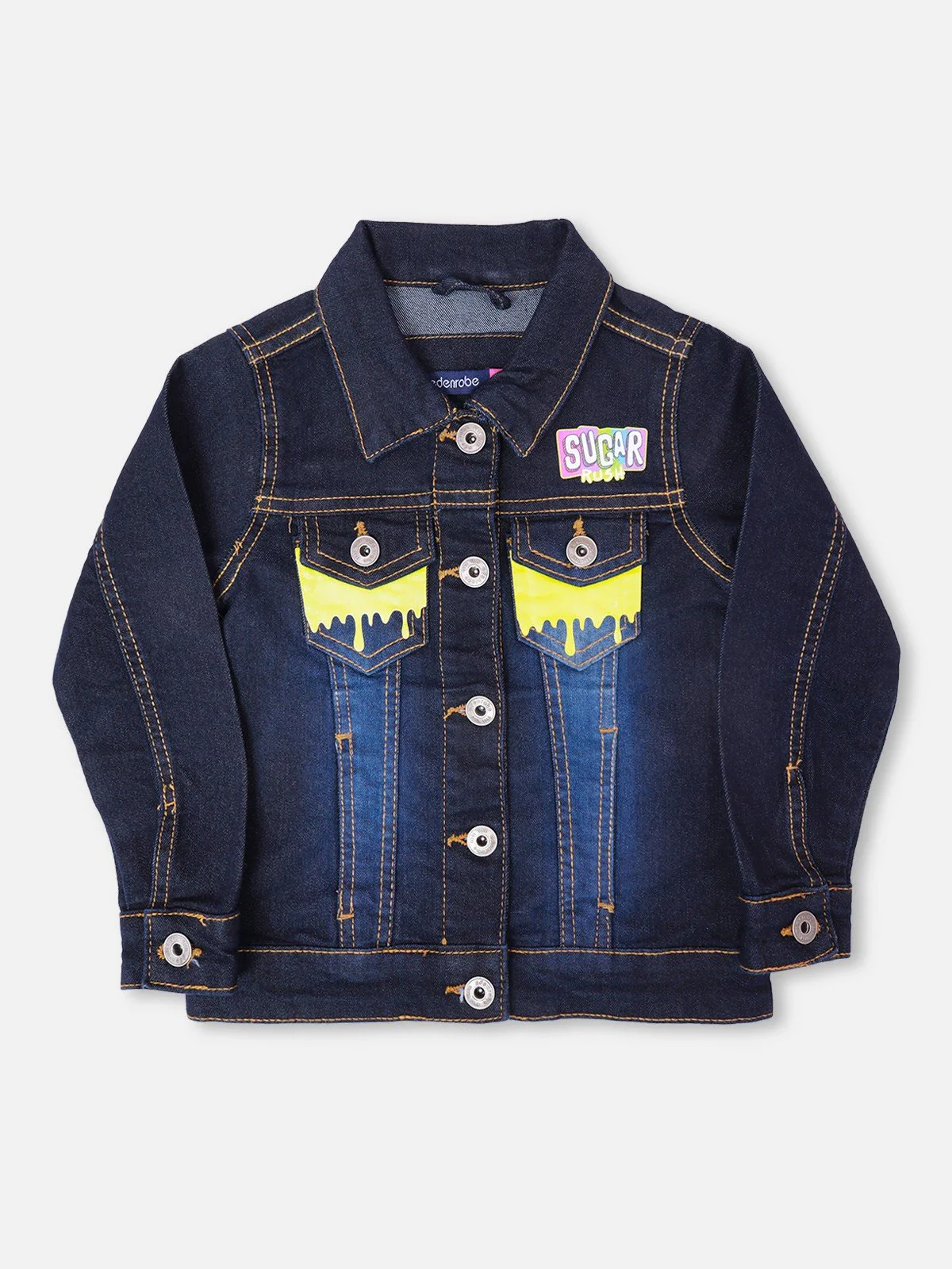 Girl's Blue Jacket - EGTJD21-002 - Image 4