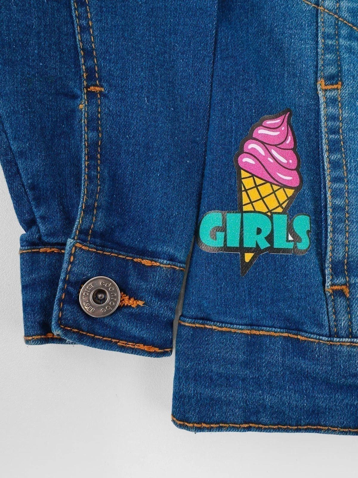 Girl's Light Blue Jacket - EGTJD21-006 - Image 2
