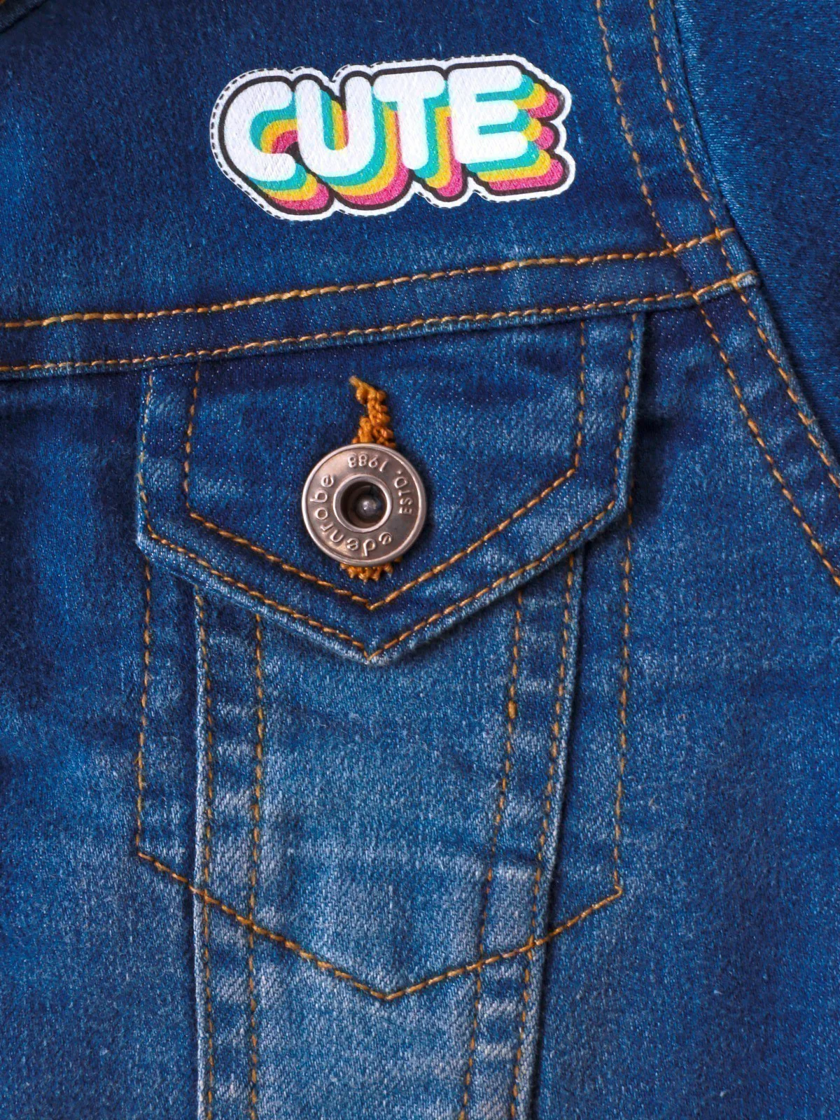 Girl's Light Blue Jacket - EGTJD21-006 - Image 3