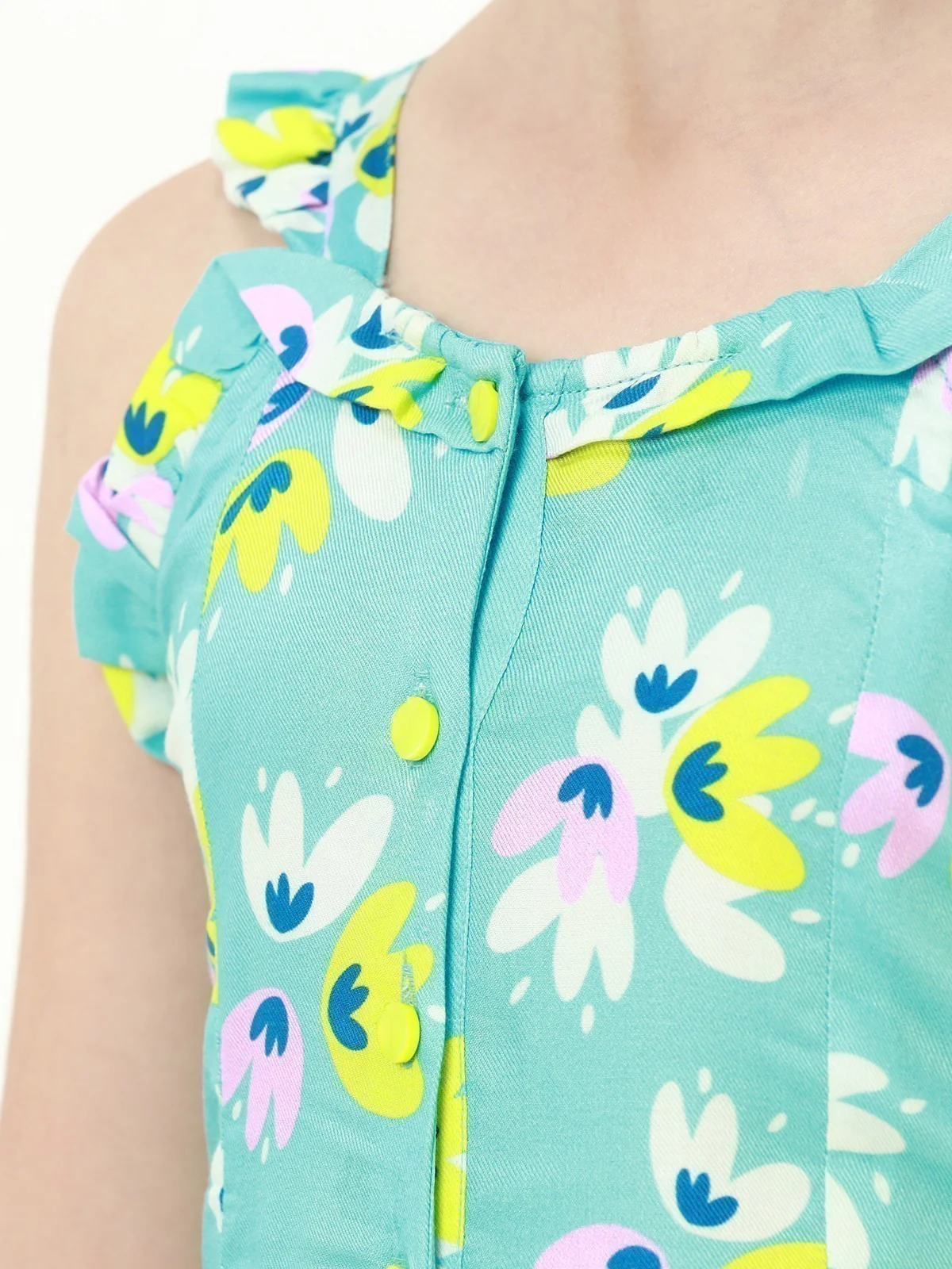 Girl's Sky Blue Jumpsuit - EGTJSW22-004 - Image 4