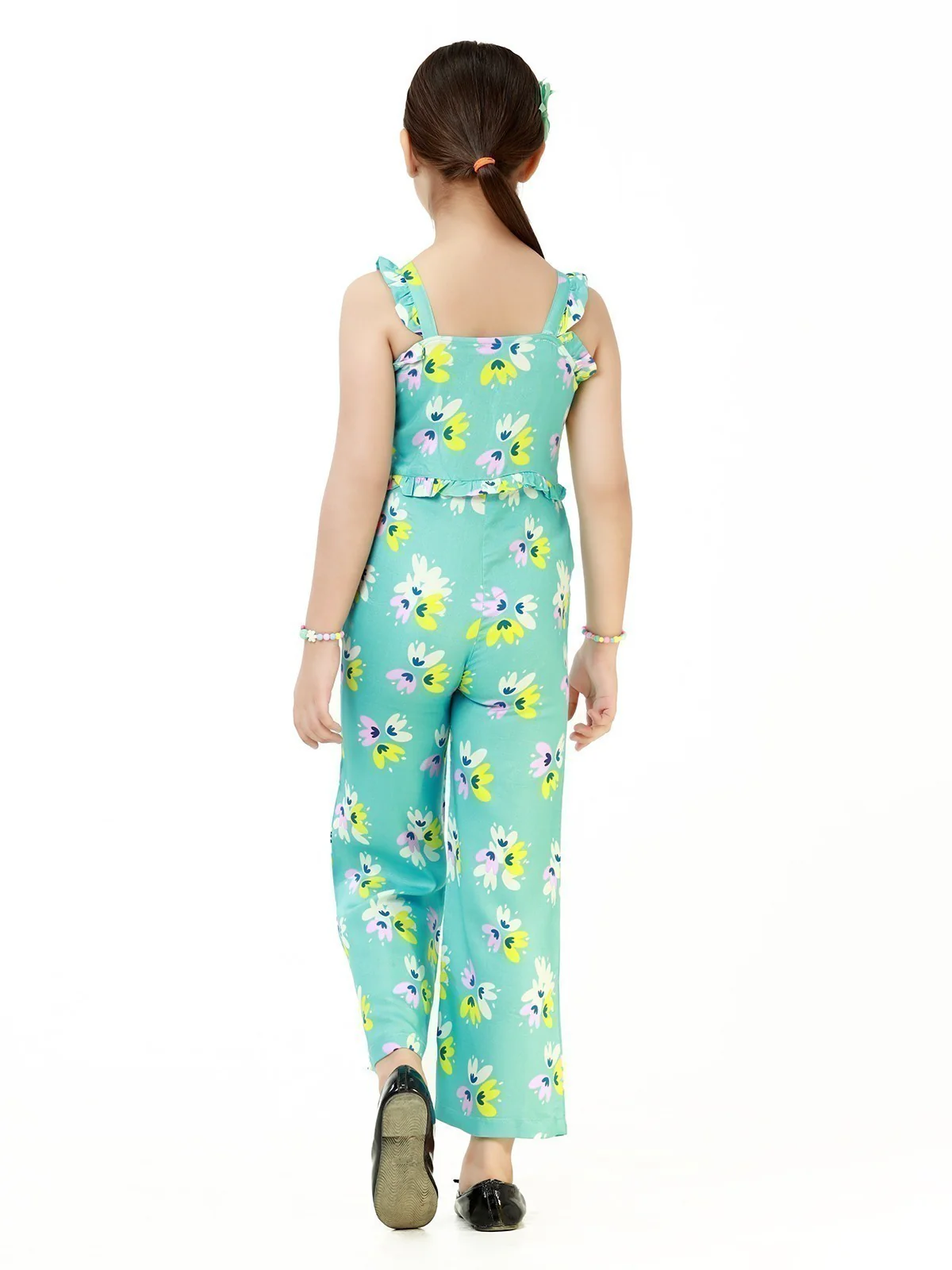 Girl's Sky Blue Jumpsuit - EGTJSW22-004 - Image 5