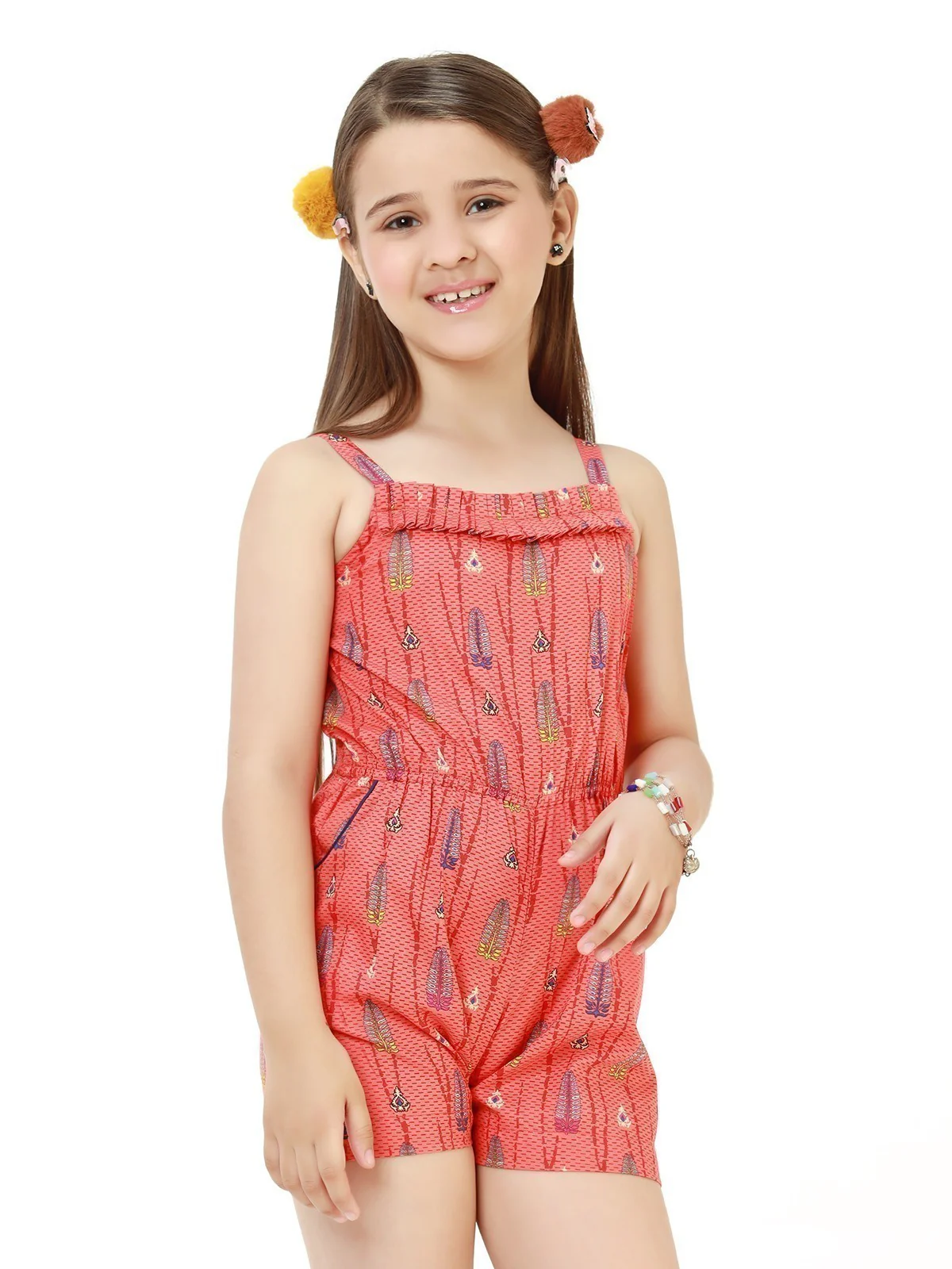 Girls Coral Jumpsuit - EGTJSW22-007 - Image 2