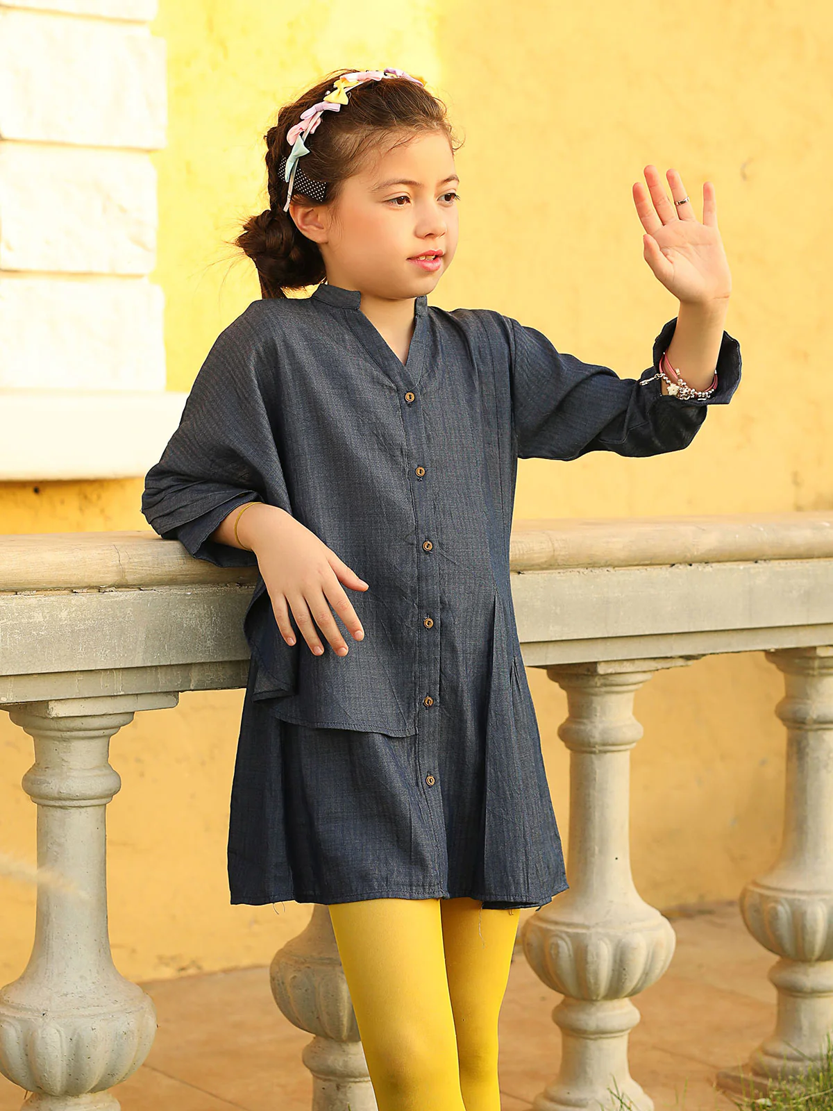 Girl's Denim Blue Pret - EGTK18-70111 - Image 2
