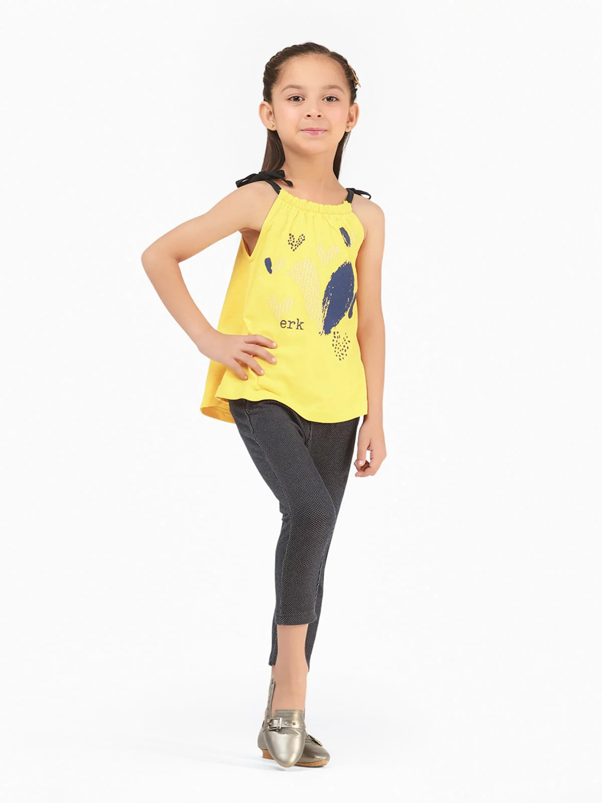 Girl's Yellow Top - EGTK20-003 - Image 3