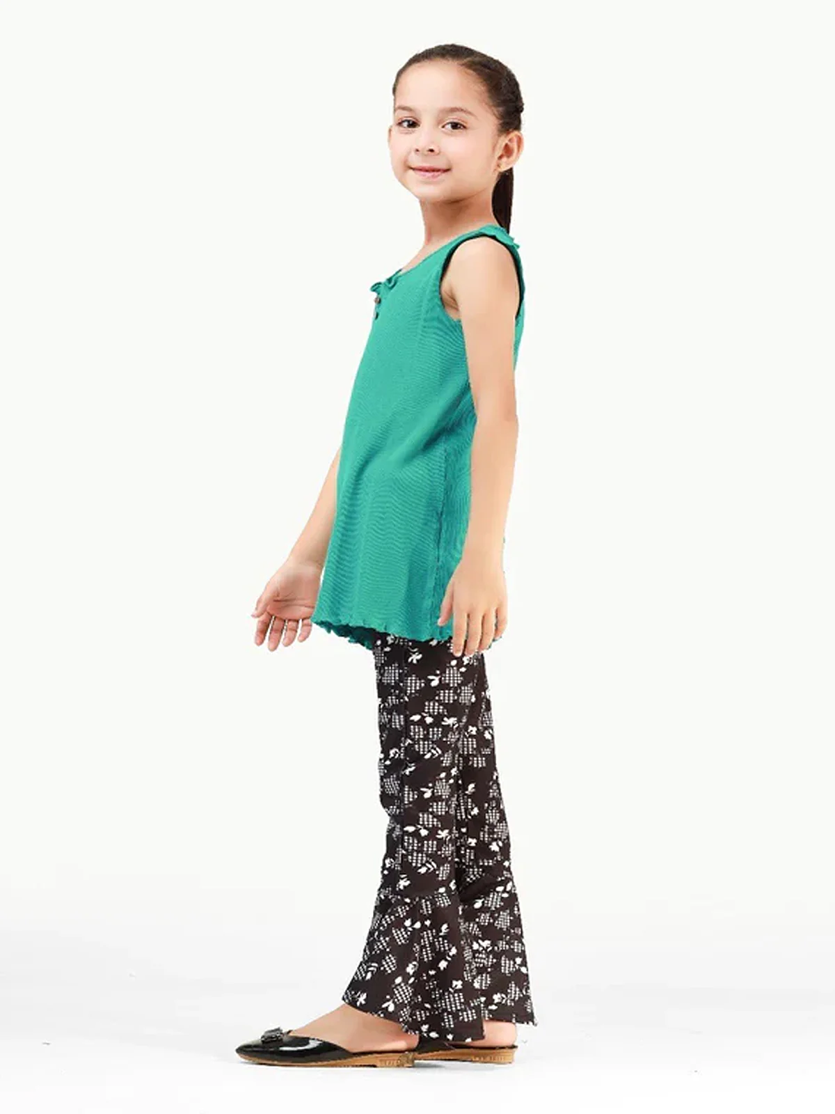 Girl's Sea Green Top - EGTK20-005 - Image 4