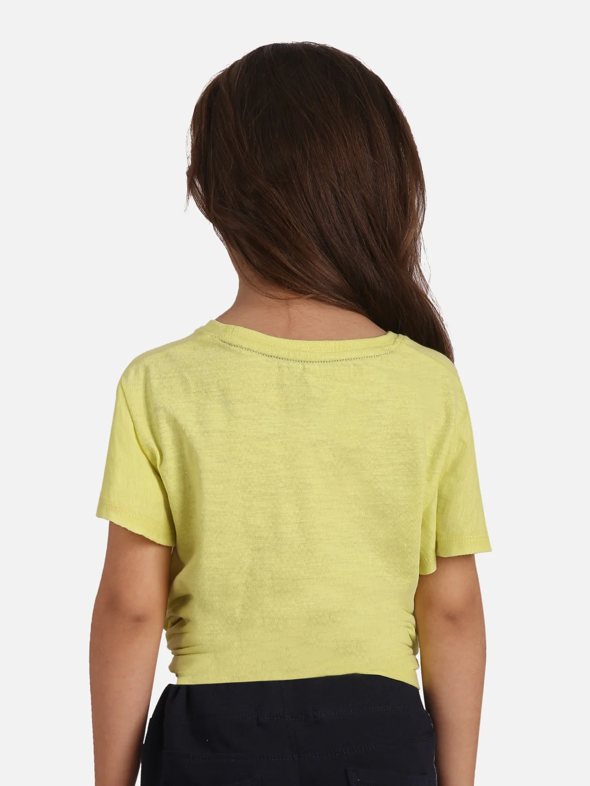 Girl's Light Yellow Top - EGTK20-007 - Image 2