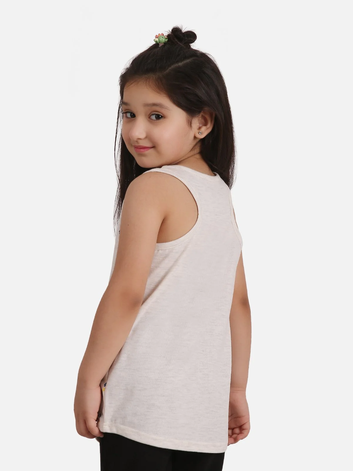 Girl's Off White Top - EGTK20-010 - Image 2
