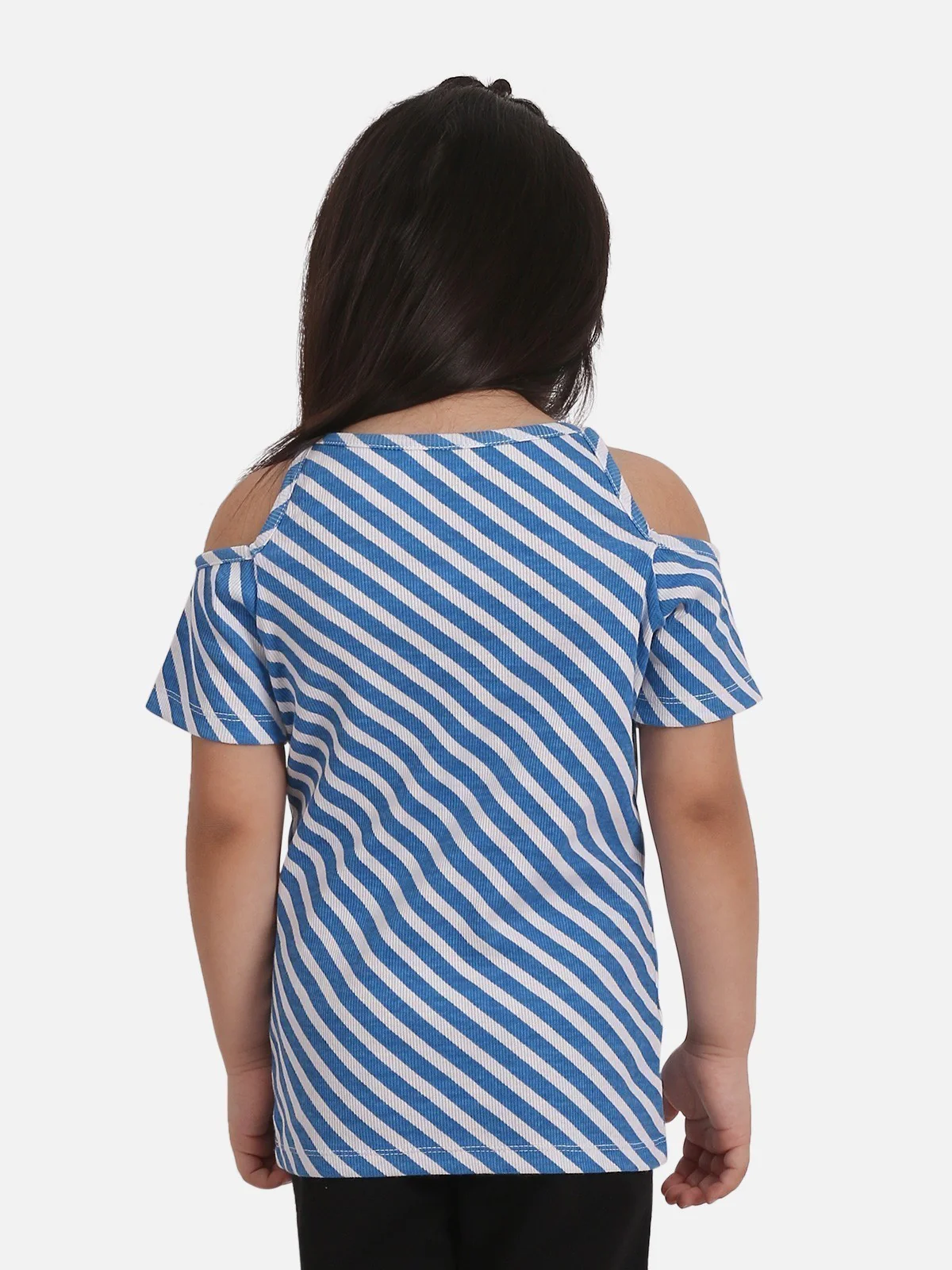 Girl's Blue & White Top - EGTK20-015 - Image 2