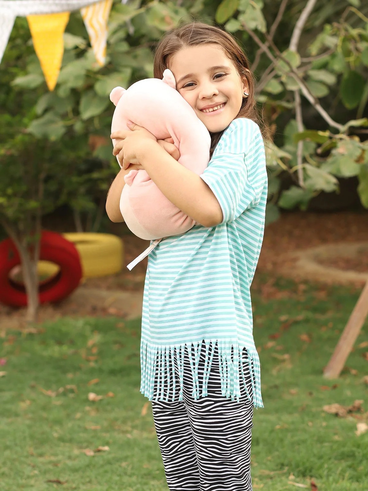Girl's Sea Green Top - EGTK20-017 - Image 2