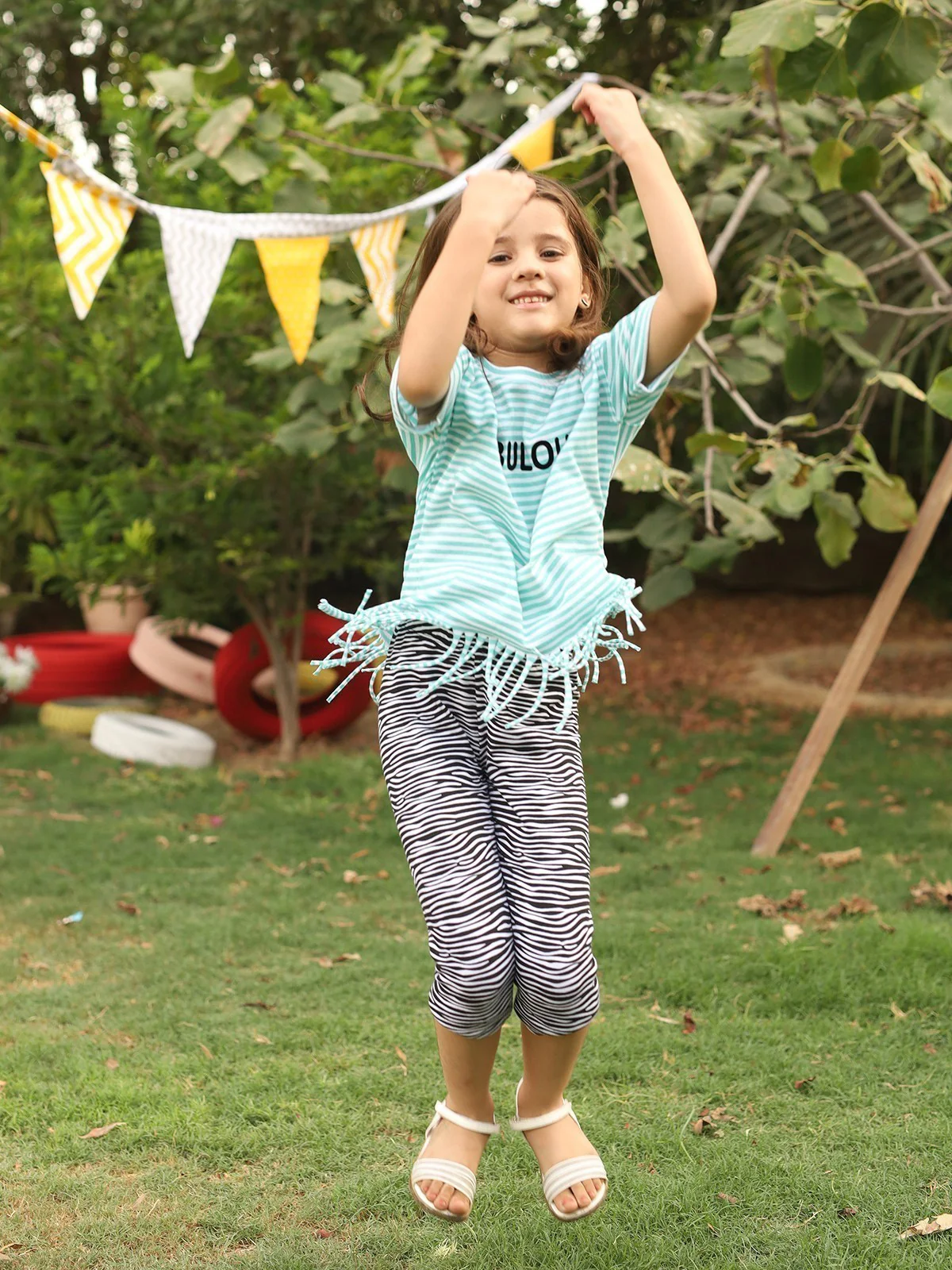 Girl's Sea Green Top - EGTK20-017 - Image 4