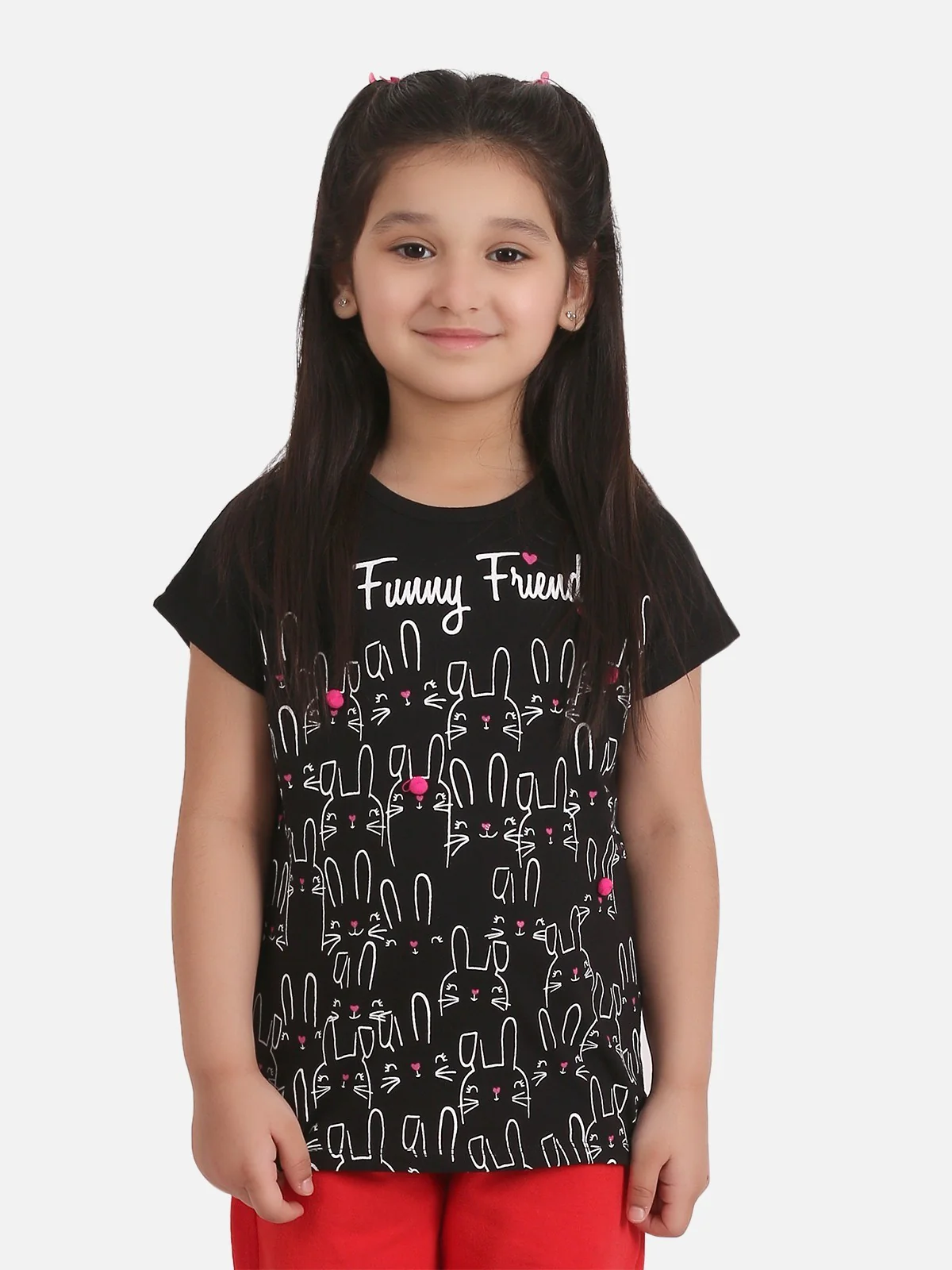 Girl's Black Top - EGTK20-018 - Image 3