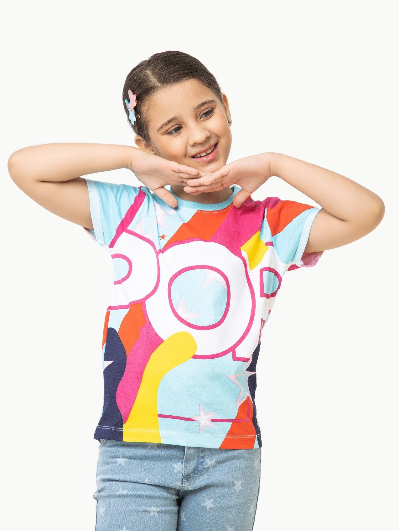 Girl's Light Blue Top - EGTK21-001 - Image 2