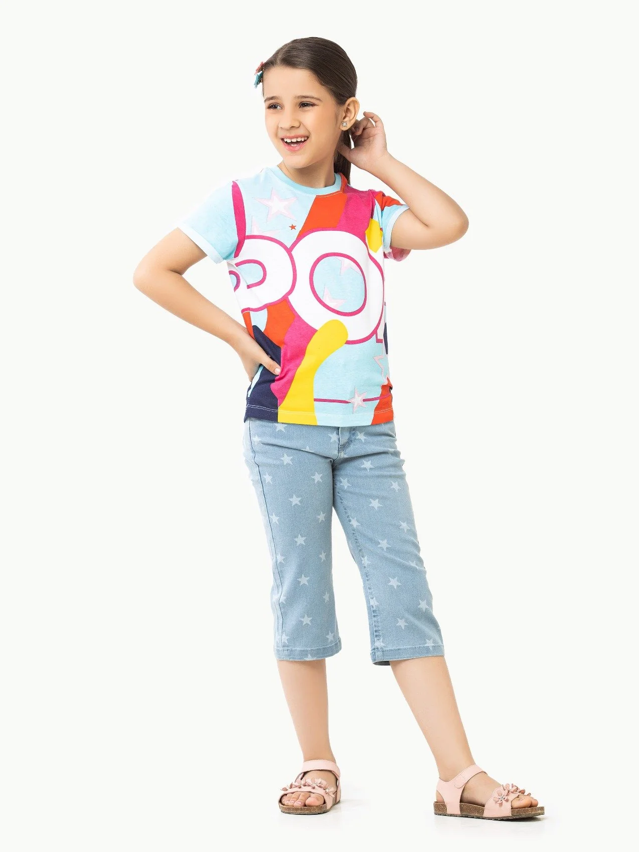 Girl's Light Blue Top - EGTK21-001 - Image 4