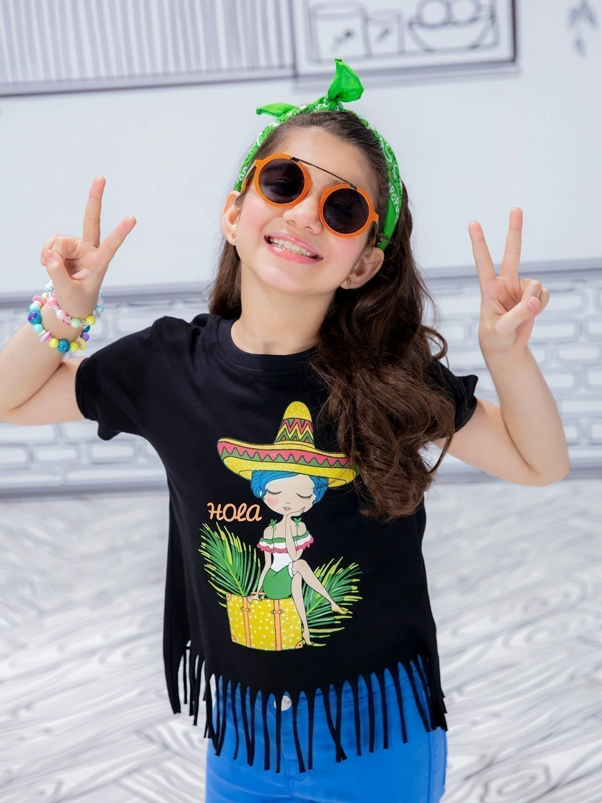 Girl's Black Top - EGTK21-003 - Image 4