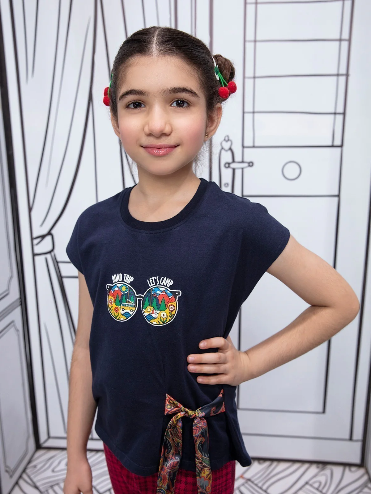 Girl's Purple Top - EGTK21-005 - Image 2
