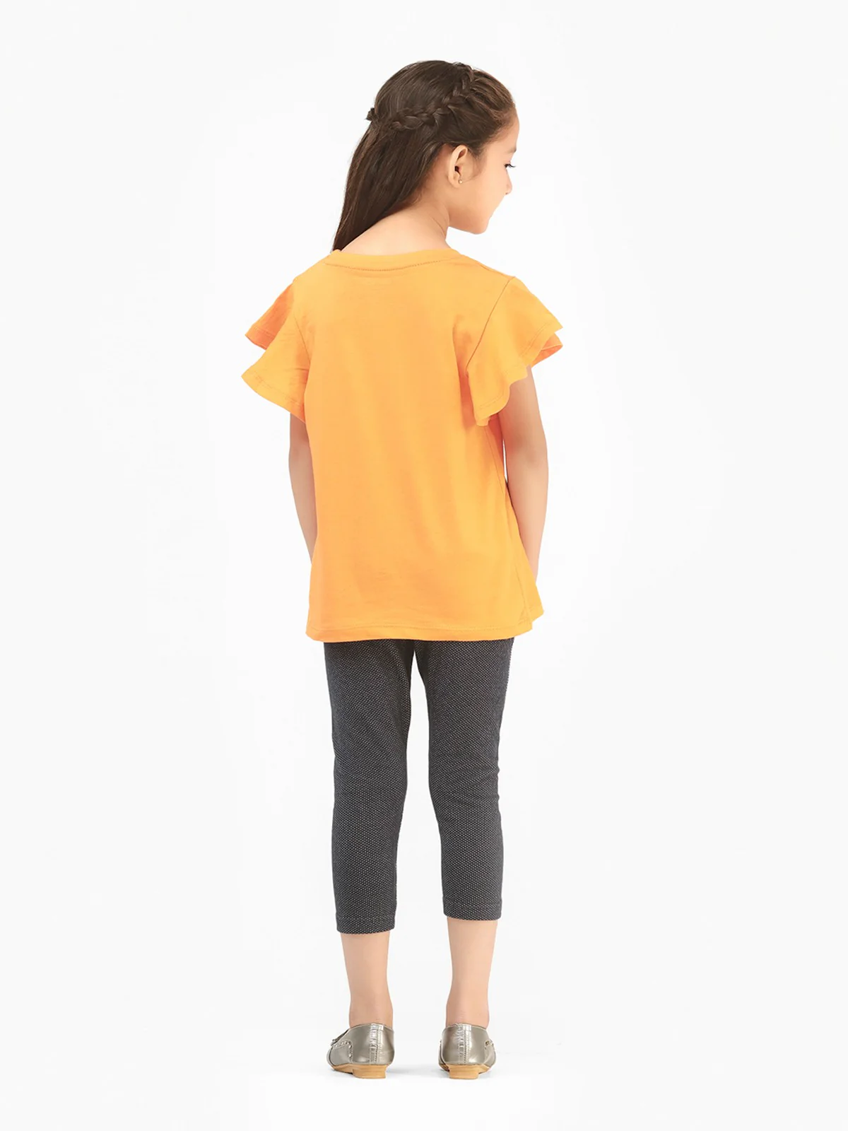 Girl's Orange Top - EGTK21-006 - Image 5