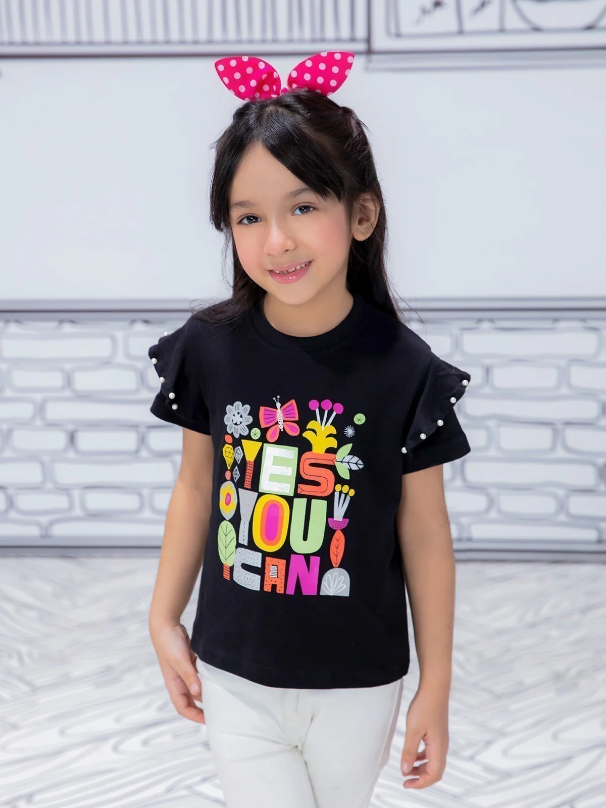 Girl's Black Top - EGTK21-015 - Image 4