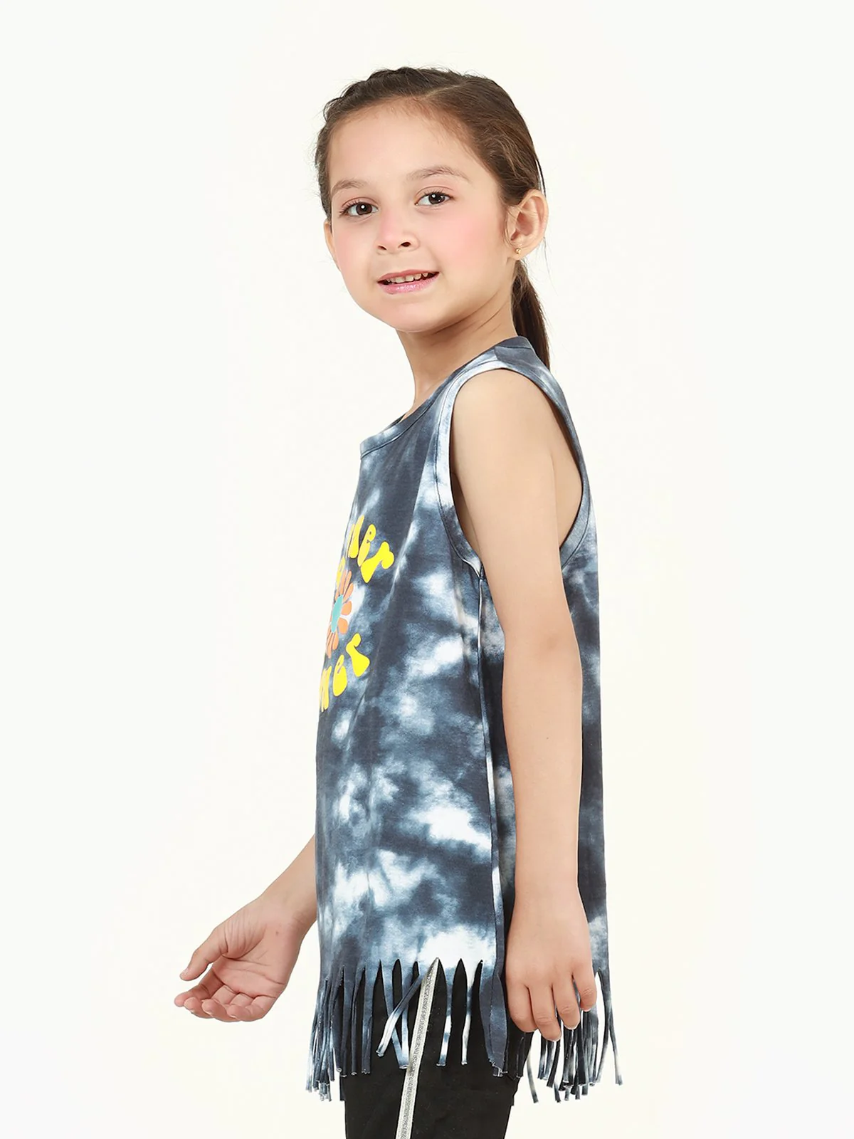 Girl's Indigo Blue Top - EGTK21-019 - Image 2