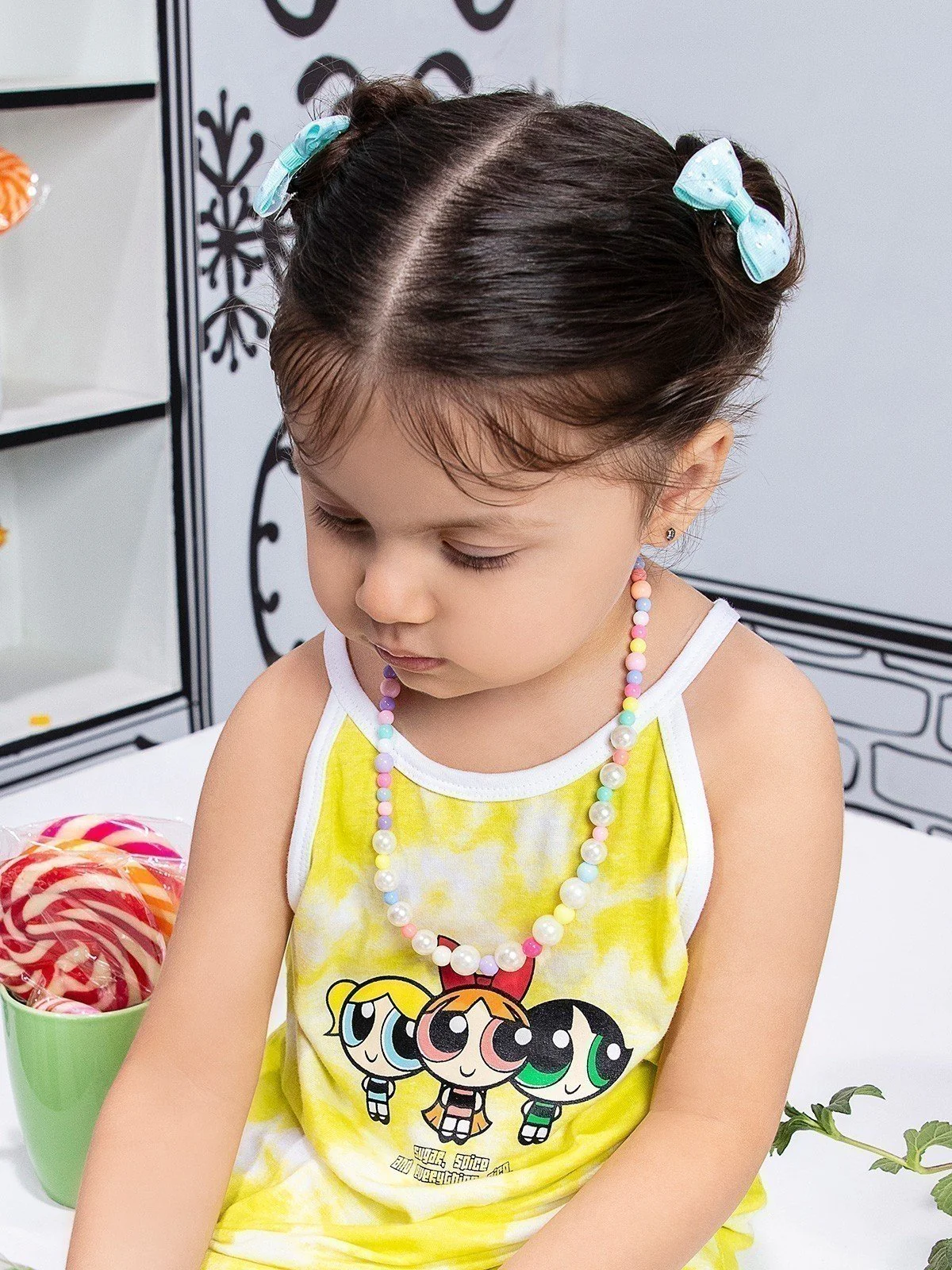 Girl's Lime Yellow Top - EGTK21-020 - Image 4